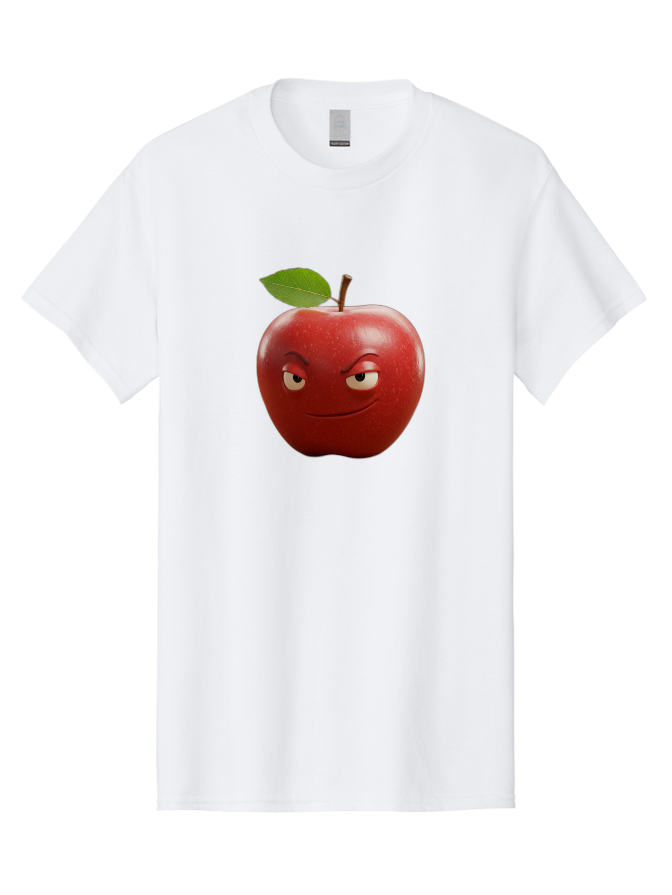Angry-Apple-1 Men'S Graphic Tee, 100% Cotton, Comfortable Casual Summer Wear, Machine Washable, Vintage Camera, Old Camera, Antique Camera, Black Camera, Classic Photography, Photography Equipment, Nostalgic Device, Film Camera, Camera Art Bao059