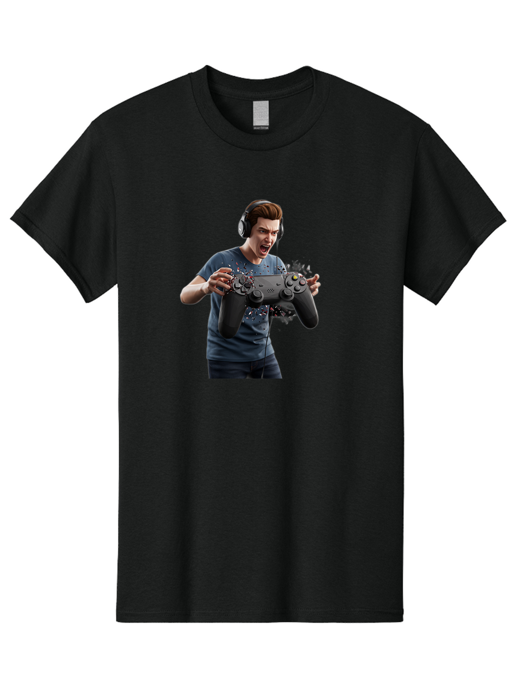 Angry-Gamer Men'S Graphic Tee, 100% Cotton, Comfortable Casual Summer Wear, Machine Washable, Vintage Camera, Old Camera, Antique Camera, Black Camera, Classic Photography, Photography Equipment, Nostalgic Device, Film Camera, Camera Art Bao064