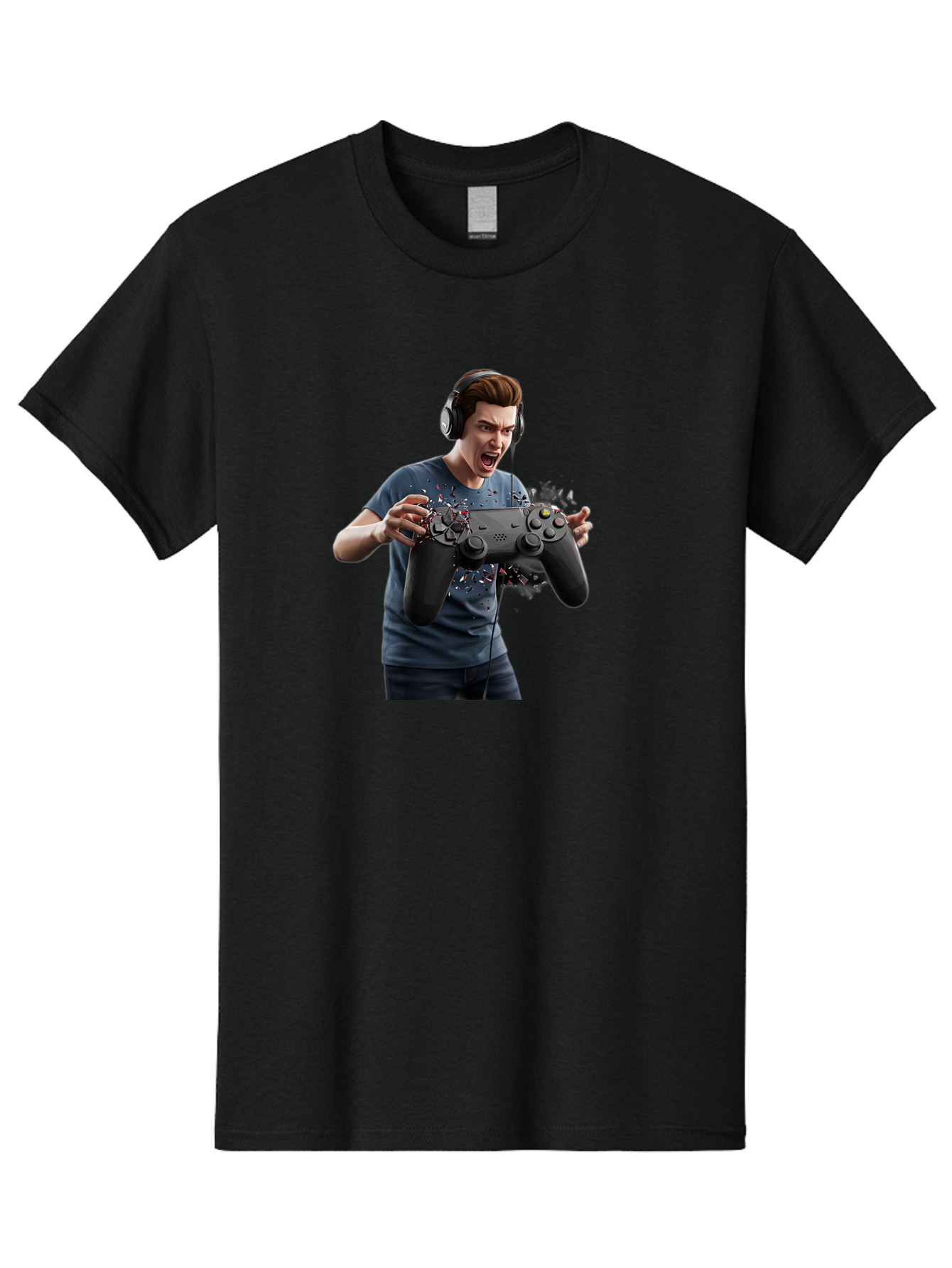 Angry-Gamer Men'S Graphic Tee, 100% Cotton, Comfortable Casual Summer Wear, Machine Washable, Vintage Camera, Old Camera, Antique Camera, Black Camera, Classic Photography, Photography Equipment, Nostalgic Device, Film Camera, Camera Art Bao064