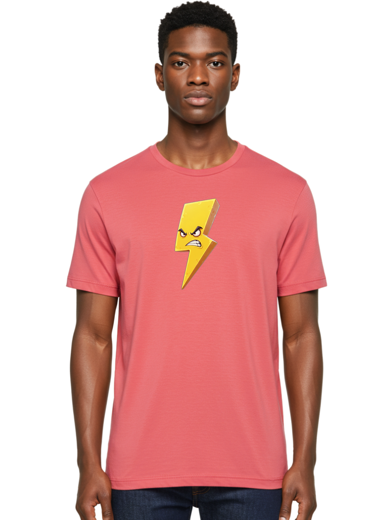 Angry-Lightning-Bolt-1 Men'S Graphic Tee, 100% Cotton, Comfortable Casual Summer Wear, Machine Washable, Vintage Camera, Old Camera, Antique Camera, Black Camera, Classic Photography, Photography Equipment, Nostalgic Device, Film Camera, Bao065