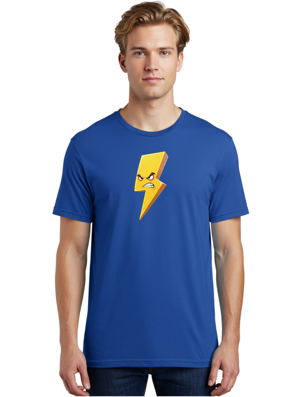 Angry-Lightning-Bolt-1 Men'S Graphic Tee, 100% Cotton, Comfortable Casual Summer Wear, Machine Washable, Vintage Camera, Old Camera, Antique Camera, Black Camera, Classic Photography, Photography Equipment, Nostalgic Device, Film Camera, Bao065
