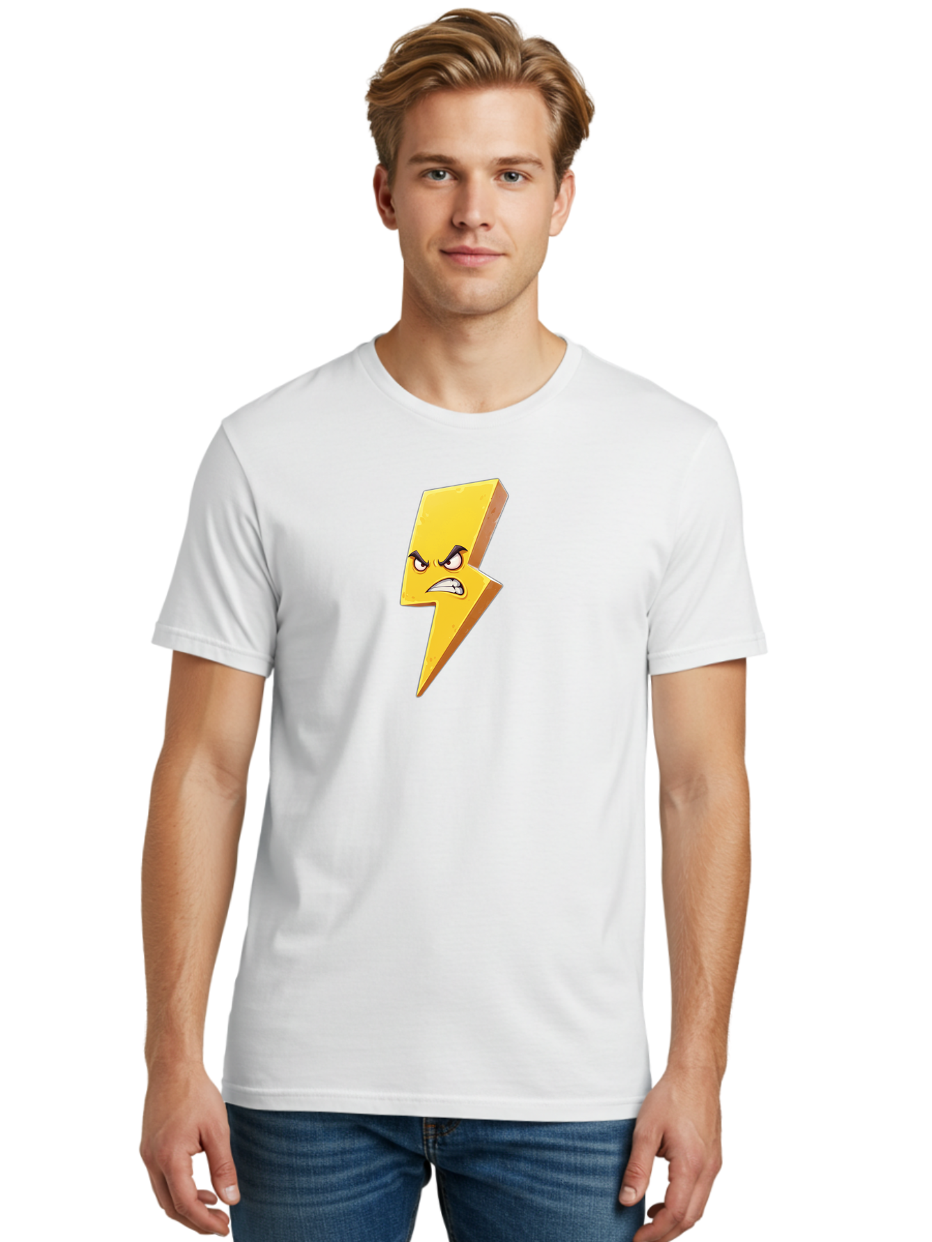 Angry-Lightning-Bolt-1 Men'S Graphic Tee, 100% Cotton, Comfortable Casual Summer Wear, Machine Washable, Vintage Camera, Old Camera, Antique Camera, Black Camera, Classic Photography, Photography Equipment, Nostalgic Device, Film Camera, Bao065