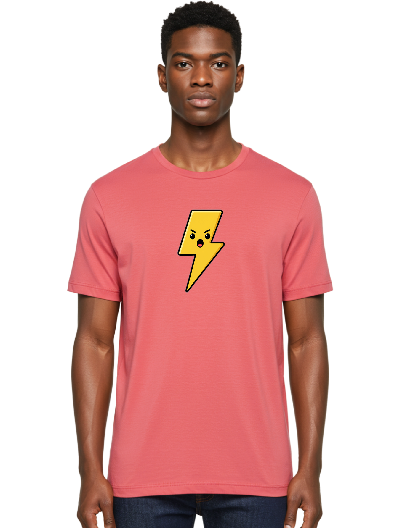 Angry-Lightning-Bolt Men'S Graphic Tee, 100% Cotton, Comfortable Casual Summer Wear, Machine Washable, Vintage Camera, Old Camera, Antique Camera, Black Camera, Classic Photography, Photography Equipment, Nostalgic Device, Film Camera, Bao066