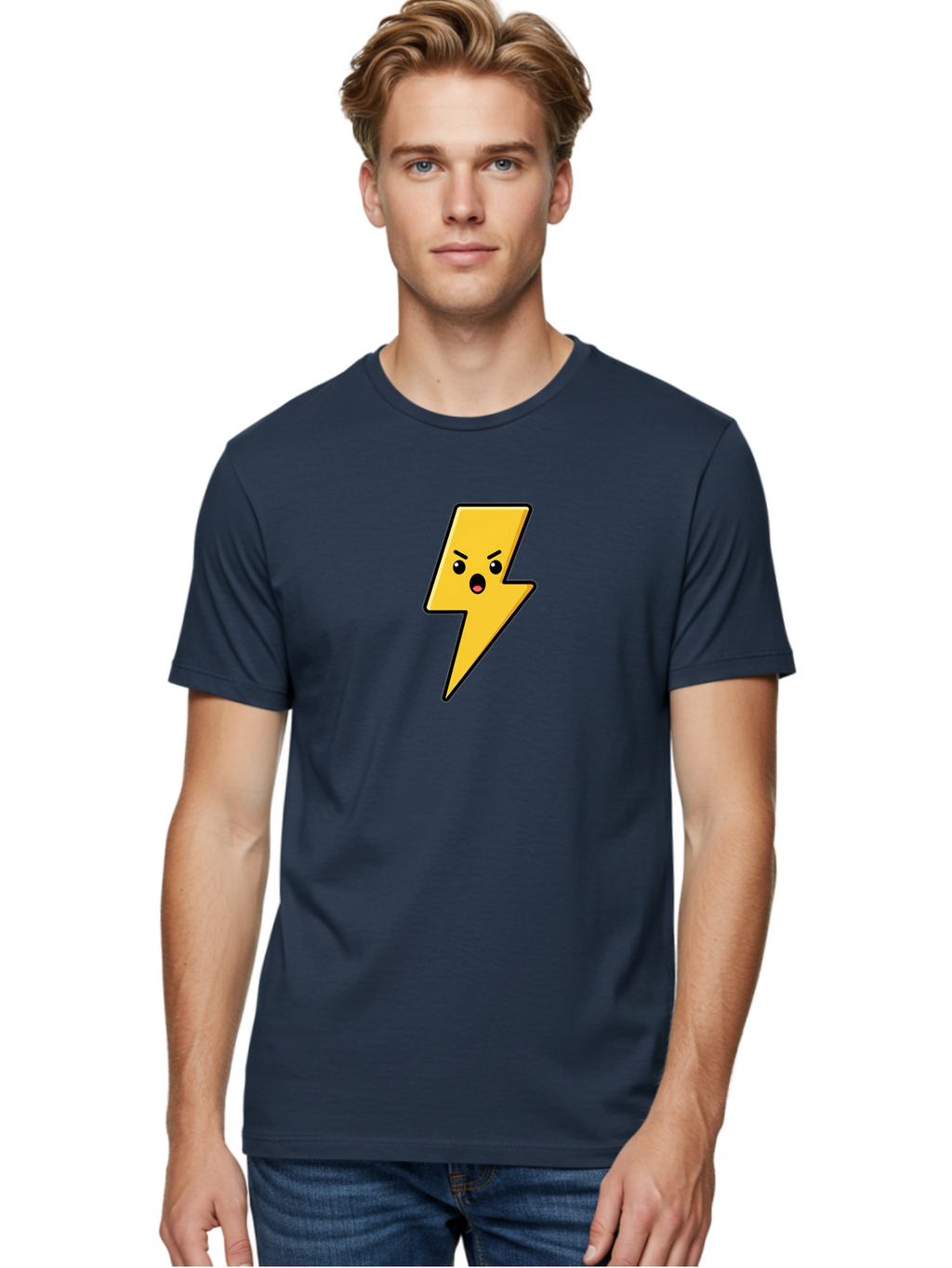 Angry-Lightning-Bolt Men'S Graphic Tee, 100% Cotton, Comfortable Casual Summer Wear, Machine Washable, Vintage Camera, Old Camera, Antique Camera, Black Camera, Classic Photography, Photography Equipment, Nostalgic Device, Film Camera, Bao066