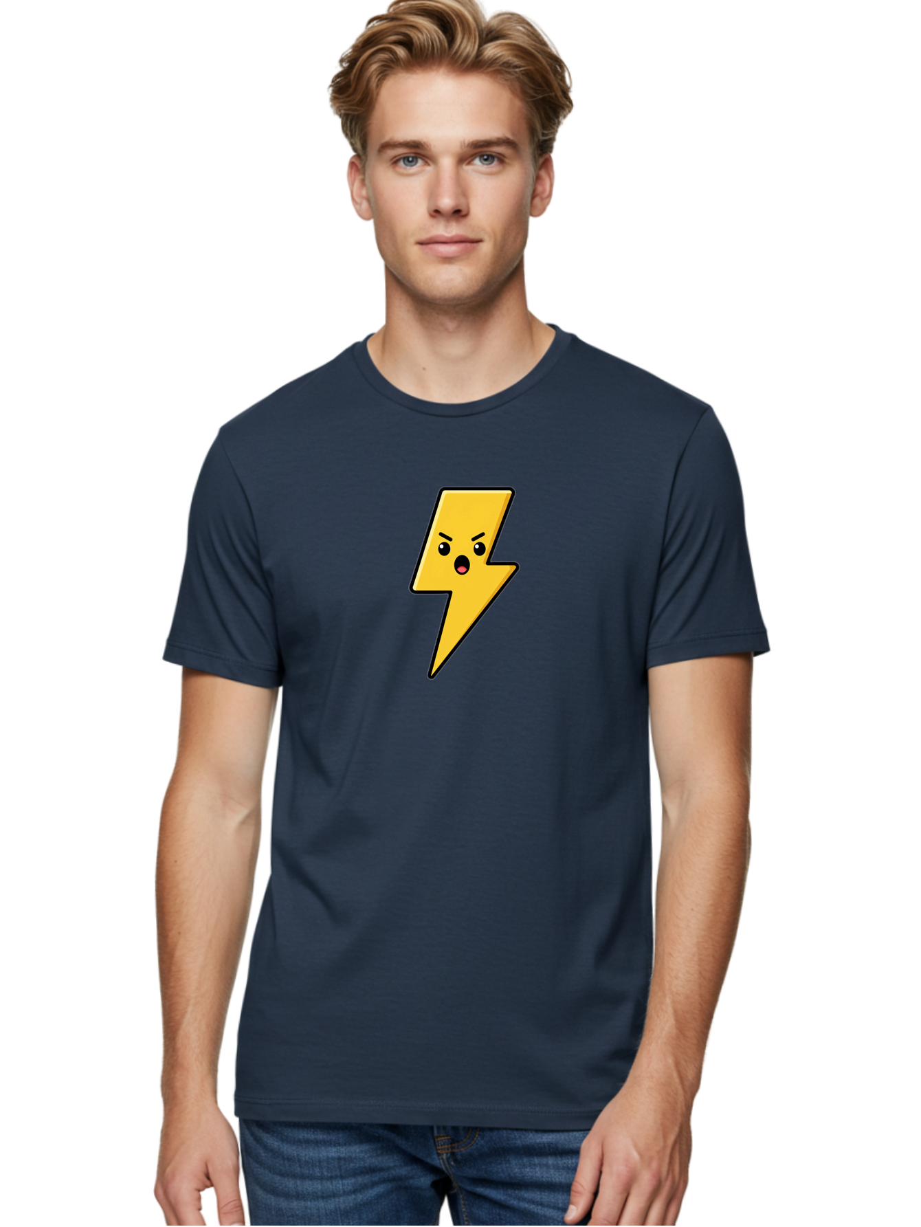 Angry-Lightning-Bolt Men'S Graphic Tee, 100% Cotton, Comfortable Casual Summer Wear, Machine Washable, Vintage Camera, Old Camera, Antique Camera, Black Camera, Classic Photography, Photography Equipment, Nostalgic Device, Film Camera, Bao066