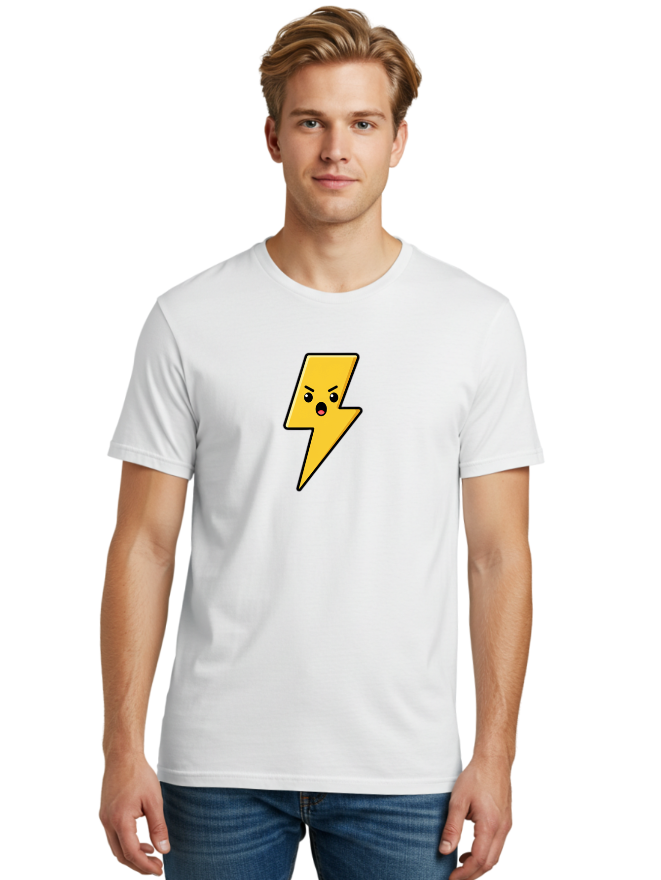 Angry-Lightning-Bolt Men'S Graphic Tee, 100% Cotton, Comfortable Casual Summer Wear, Machine Washable, Vintage Camera, Old Camera, Antique Camera, Black Camera, Classic Photography, Photography Equipment, Nostalgic Device, Film Camera, Bao066