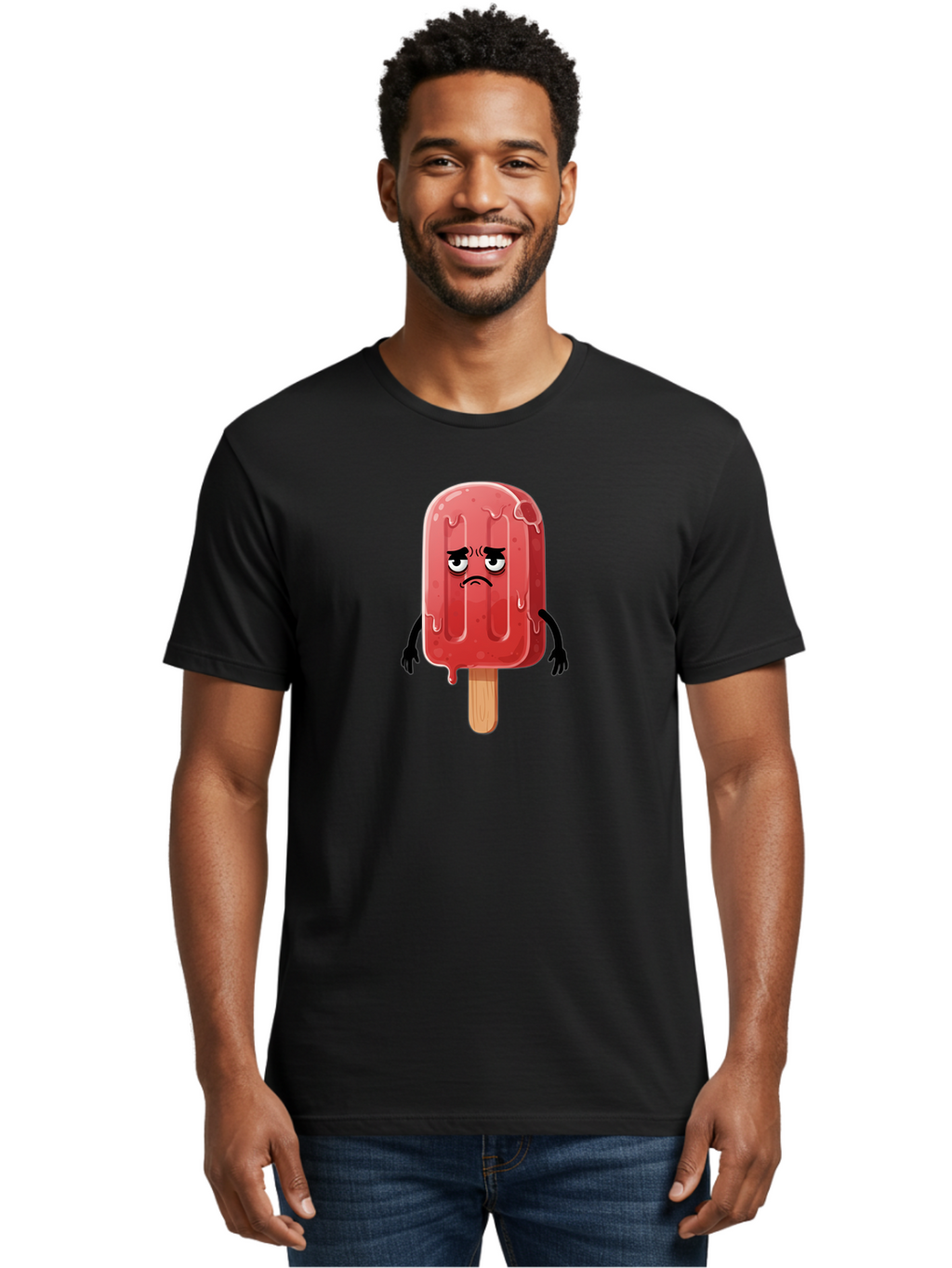 Angry-Popsicle-1 Men'S Graphic Tee, 100% Cotton, Comfortable Casual Summer Wear, Machine Washable, Vintage Camera, Old Camera, Antique Camera, Black Camera, Classic Photography, Photography Equipment, Nostalgic Device, Film Camera, Camera Art Bao067