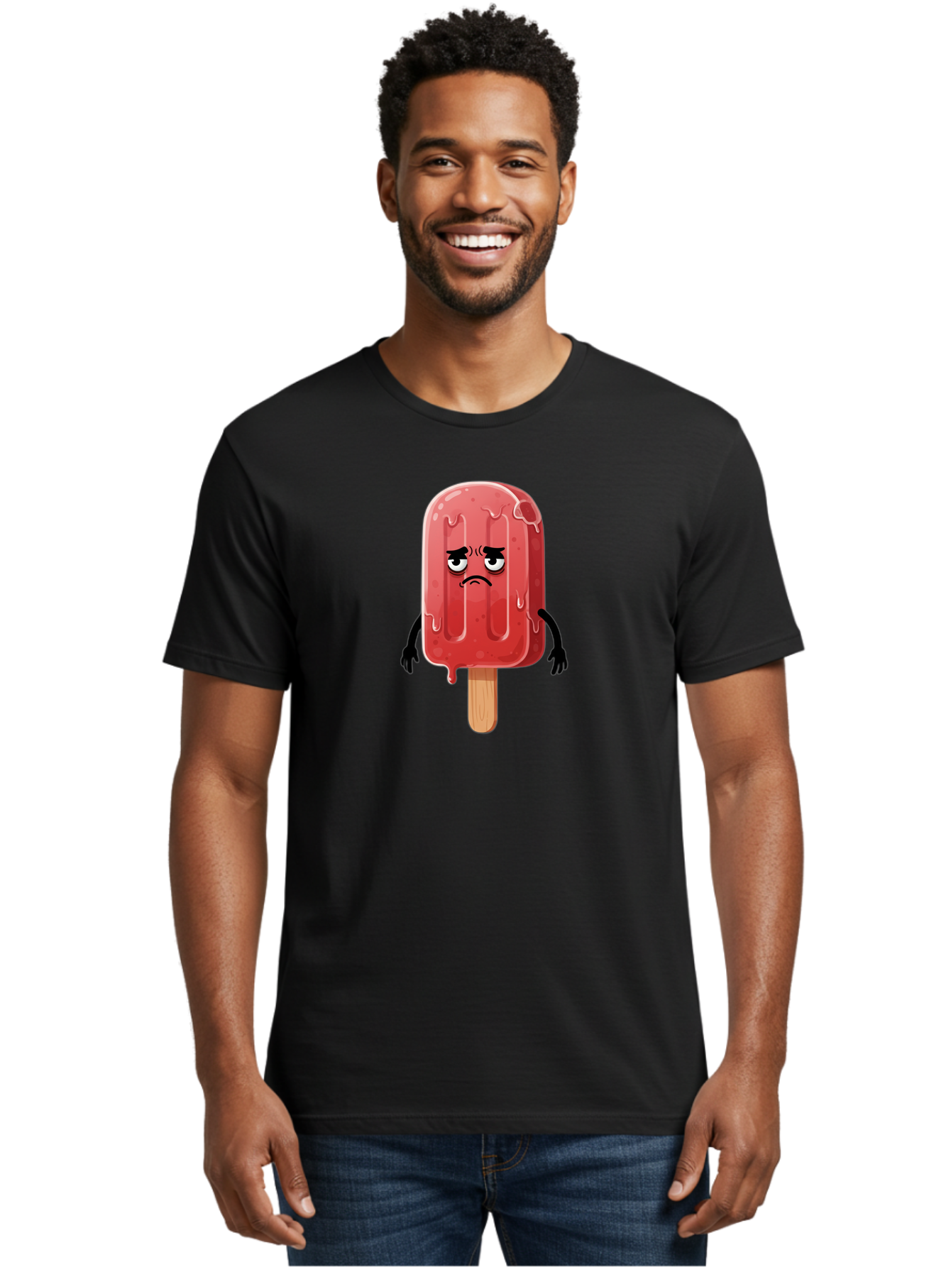 Angry-Popsicle-1 Men'S Graphic Tee, 100% Cotton, Comfortable Casual Summer Wear, Machine Washable, Vintage Camera, Old Camera, Antique Camera, Black Camera, Classic Photography, Photography Equipment, Nostalgic Device, Film Camera, Camera Art Bao067