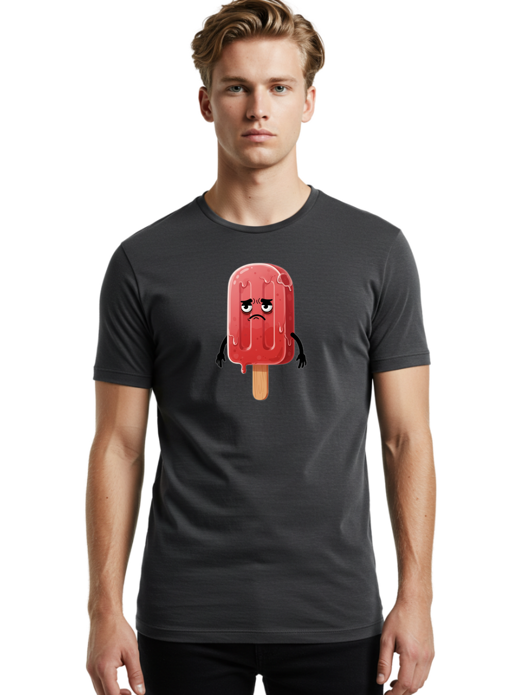 Angry-Popsicle-1 Men'S Graphic Tee, 100% Cotton, Comfortable Casual Summer Wear, Machine Washable, Vintage Camera, Old Camera, Antique Camera, Black Camera, Classic Photography, Photography Equipment, Nostalgic Device, Film Camera, Camera Art Bao067