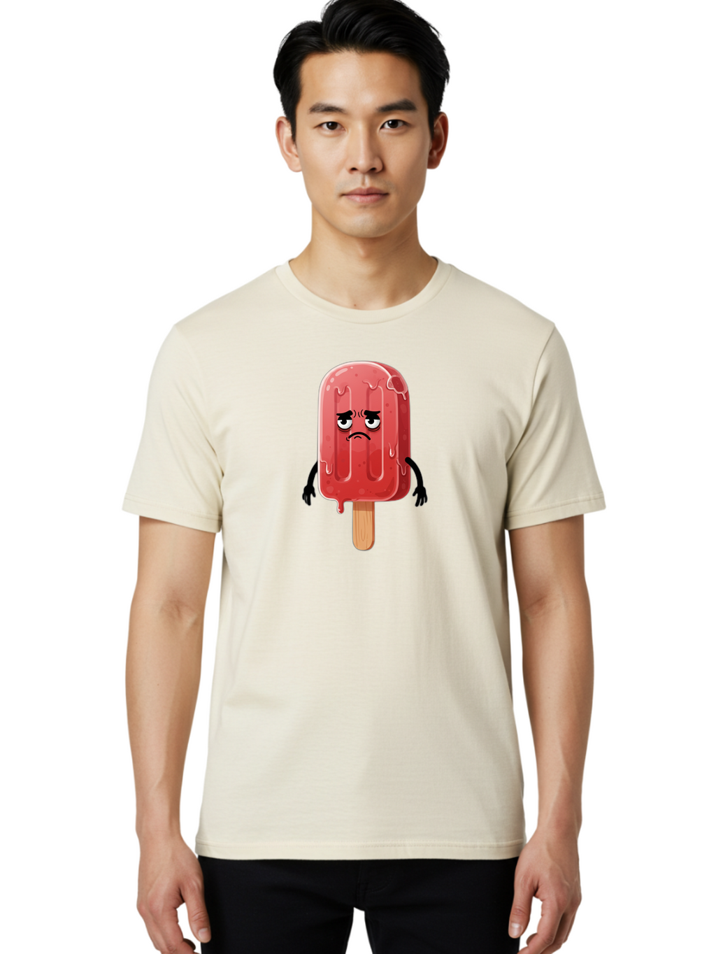 Angry-Popsicle-1 Men'S Graphic Tee, 100% Cotton, Comfortable Casual Summer Wear, Machine Washable, Vintage Camera, Old Camera, Antique Camera, Black Camera, Classic Photography, Photography Equipment, Nostalgic Device, Film Camera, Camera Art Bao067