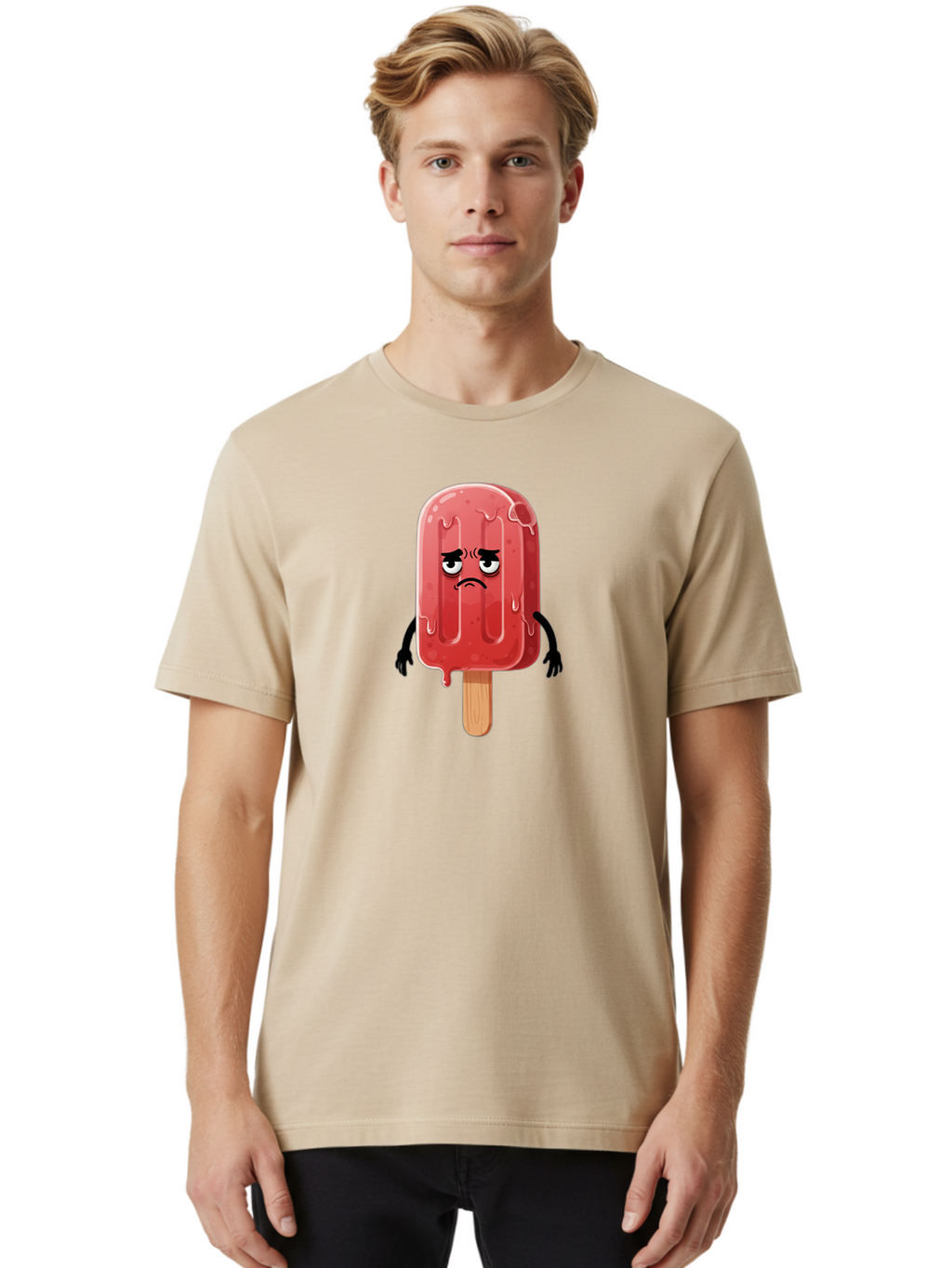 Angry-Popsicle-1 Men'S Graphic Tee, 100% Cotton, Comfortable Casual Summer Wear, Machine Washable, Vintage Camera, Old Camera, Antique Camera, Black Camera, Classic Photography, Photography Equipment, Nostalgic Device, Film Camera, Camera Art Bao067