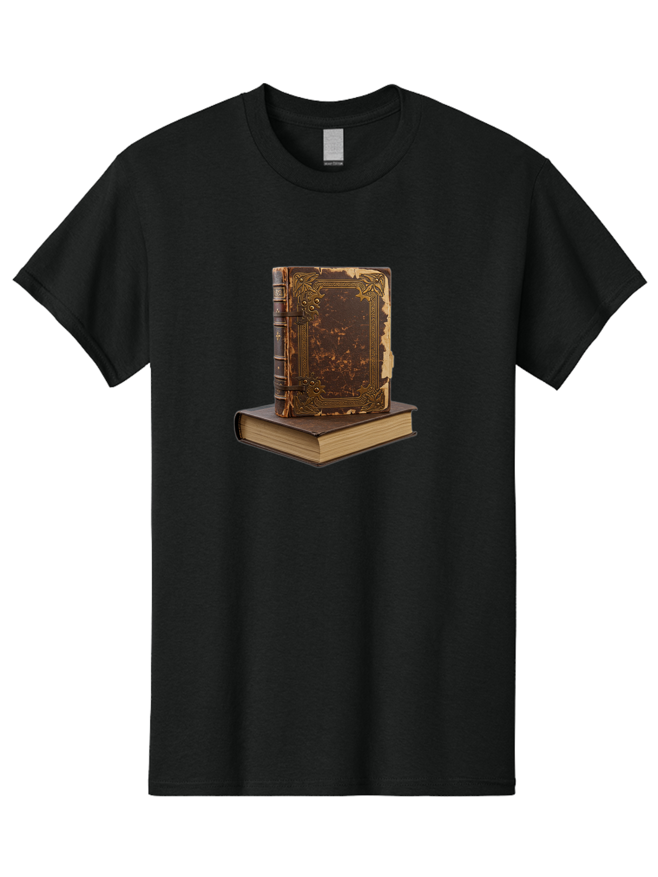 Antique-Leather-Books Men'S Graphic Tee, 100% Cotton, Comfortable Casual Summer Wear, Machine Washable, Vintage Camera, Old Camera, Antique Camera, Black Camera, Classic Photography, Photography Equipment, Nostalgic Device, Film Camera, Bao069