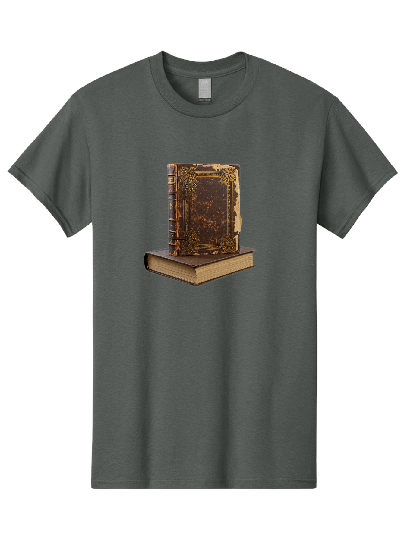 Antique-Leather-Books Men'S Graphic Tee, 100% Cotton, Comfortable Casual Summer Wear, Machine Washable, Vintage Camera, Old Camera, Antique Camera, Black Camera, Classic Photography, Photography Equipment, Nostalgic Device, Film Camera, Bao069