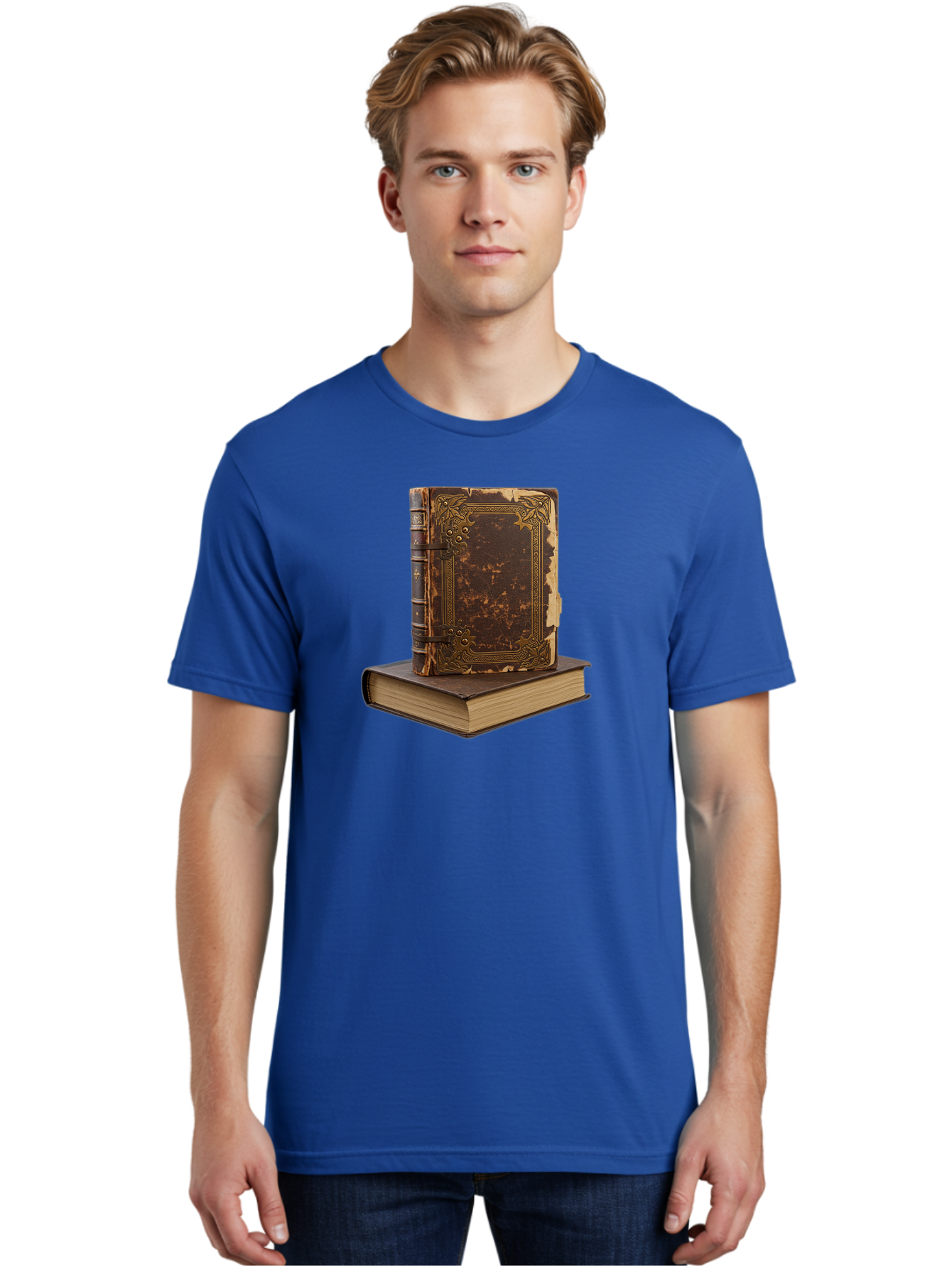 Antique-Leather-Books Men'S Graphic Tee, 100% Cotton, Comfortable Casual Summer Wear, Machine Washable, Vintage Camera, Old Camera, Antique Camera, Black Camera, Classic Photography, Photography Equipment, Nostalgic Device, Film Camera, Bao069
