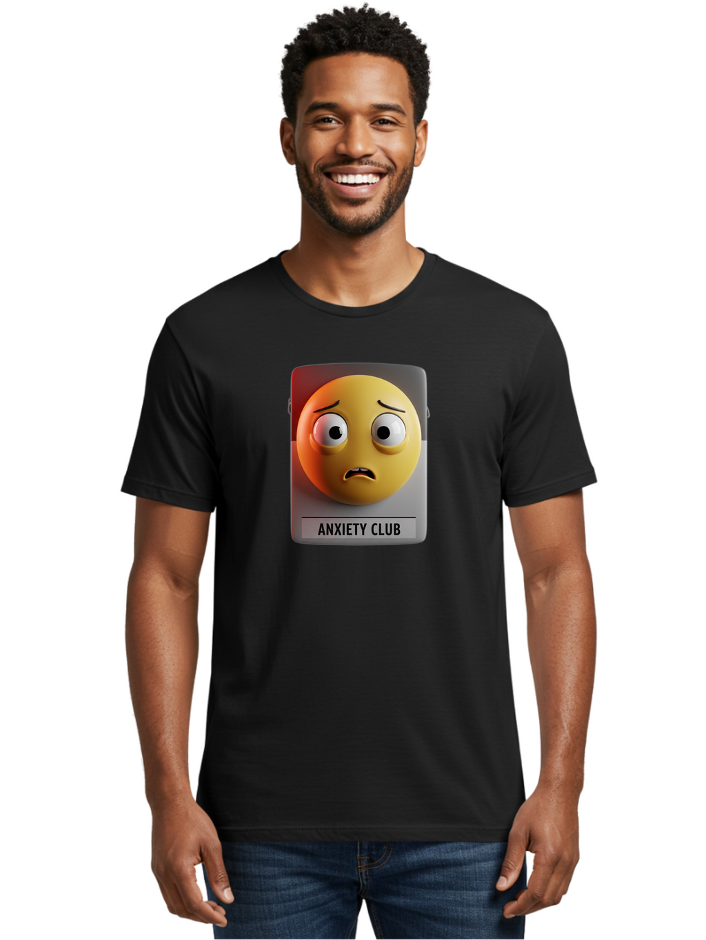 Anxiety-Club-1 Men'S Graphic Tee, 100% Cotton, Comfortable Casual Summer Wear, Machine Washable, Vintage Camera, Old Camera, Antique Camera, Black Camera, Classic Photography, Photography Equipment, Nostalgic Device, Film Camera, Camera Art Bao070