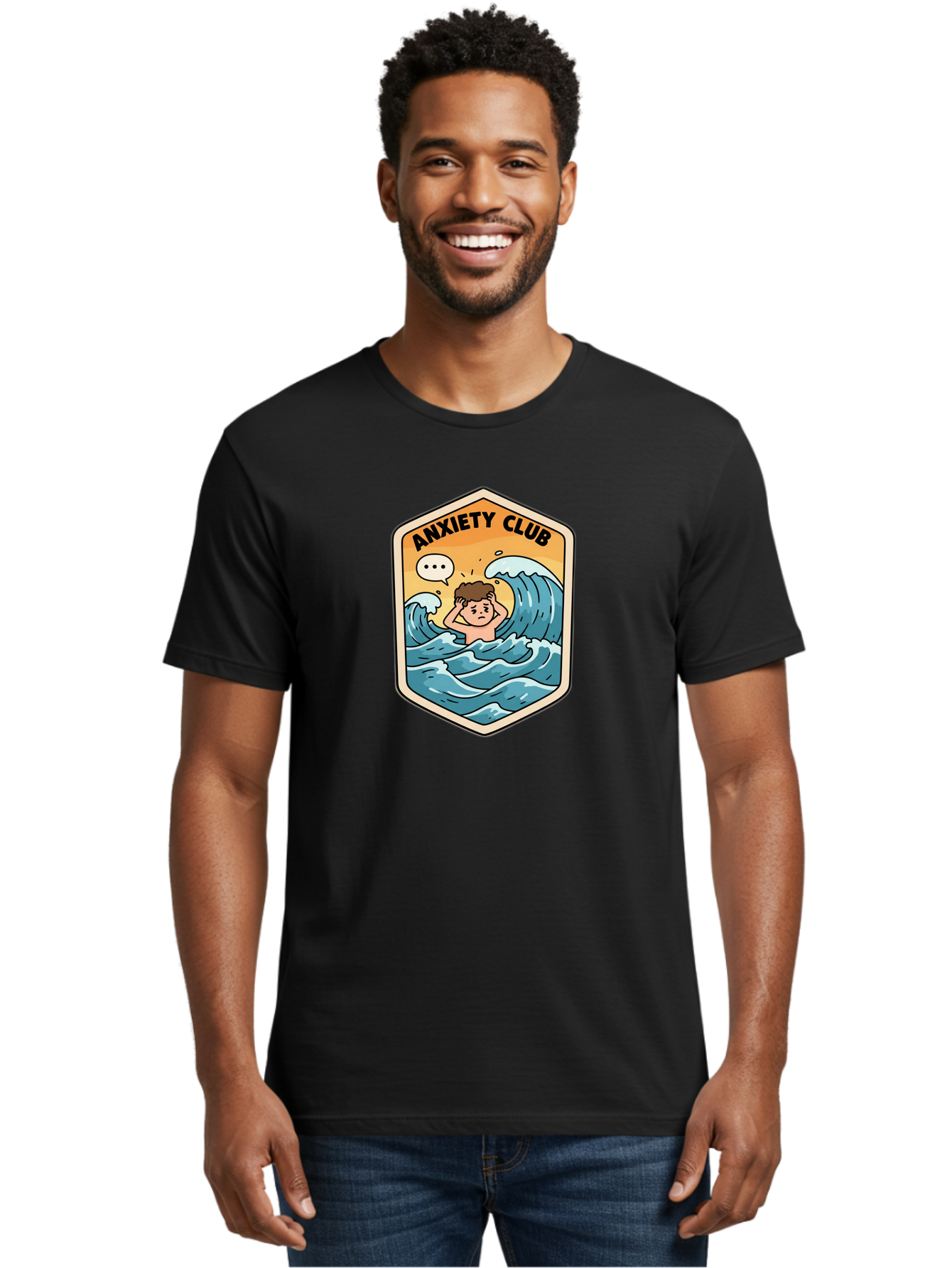 Anxiety-Club-2 Men'S Graphic Tee, 100% Cotton, Comfortable Casual Summer Wear, Machine Washable, Vintage Camera, Old Camera, Antique Camera, Black Camera, Classic Photography, Photography Equipment, Nostalgic Device, Film Camera, Camera Art Bao071