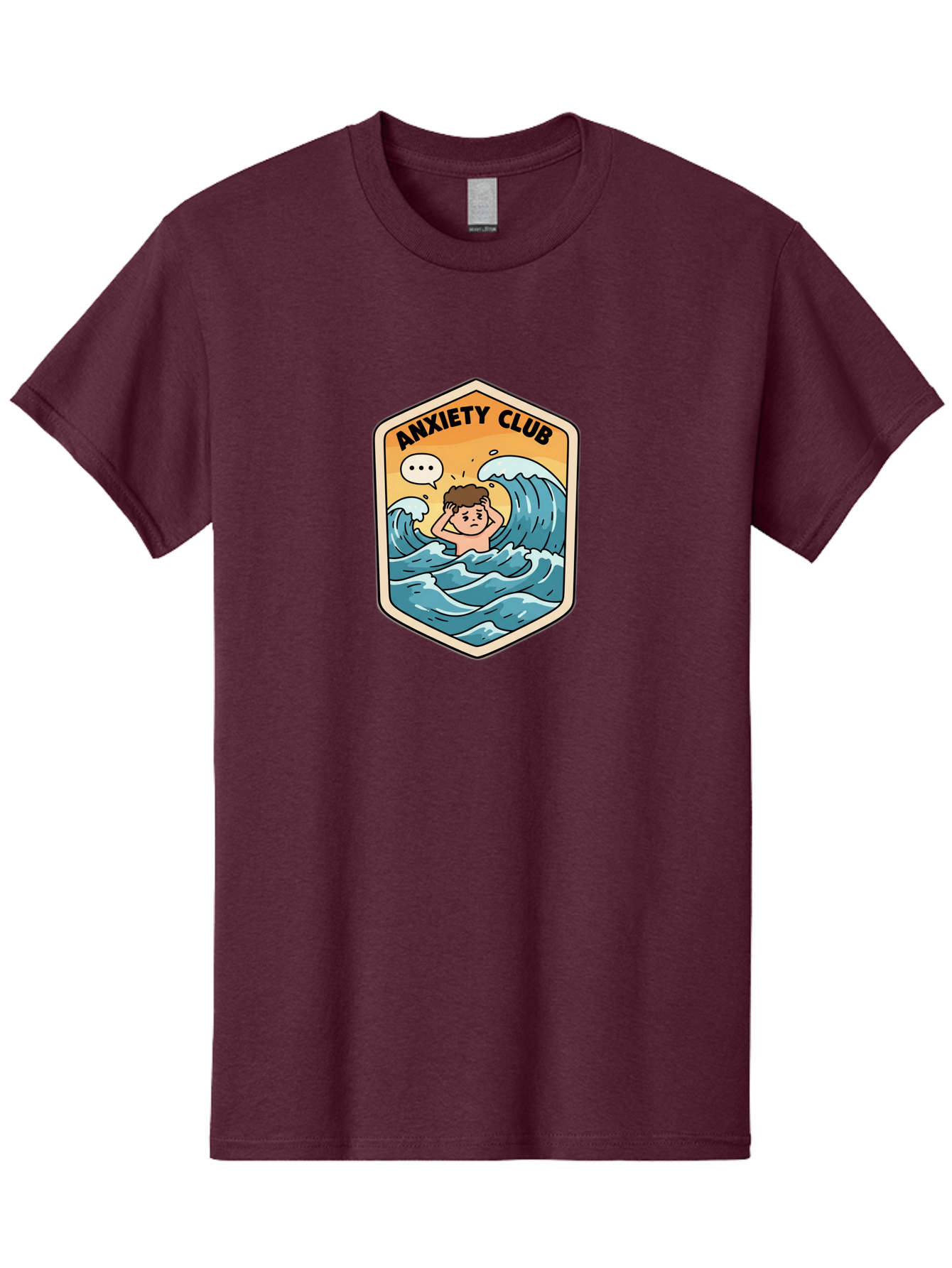 Anxiety-Club-2 Men'S Graphic Tee, 100% Cotton, Comfortable Casual Summer Wear, Machine Washable, Vintage Camera, Old Camera, Antique Camera, Black Camera, Classic Photography, Photography Equipment, Nostalgic Device, Film Camera, Camera Art Bao071