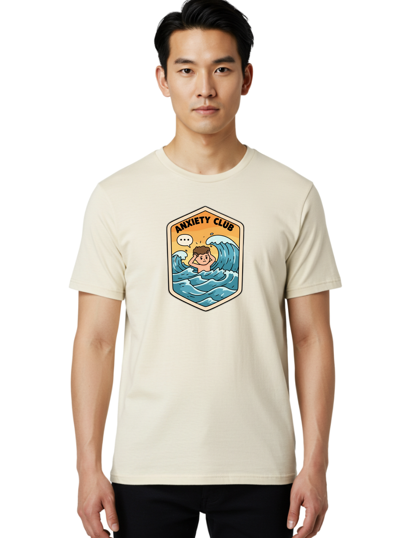 Anxiety-Club-2 Men'S Graphic Tee, 100% Cotton, Comfortable Casual Summer Wear, Machine Washable, Vintage Camera, Old Camera, Antique Camera, Black Camera, Classic Photography, Photography Equipment, Nostalgic Device, Film Camera, Camera Art Bao071