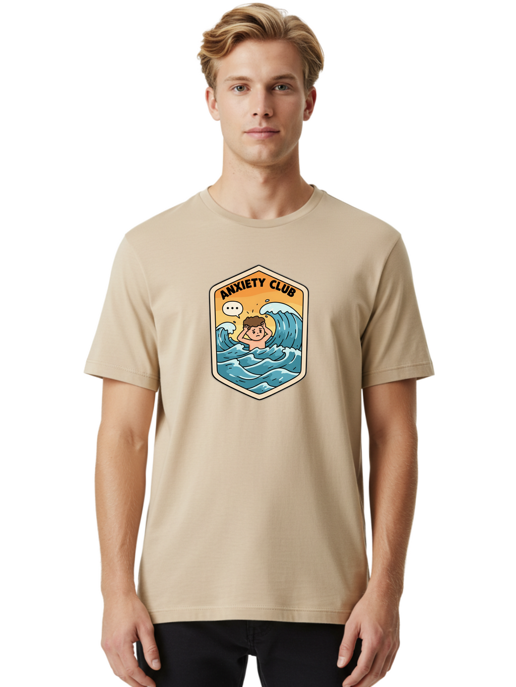 Anxiety-Club-2 Men'S Graphic Tee, 100% Cotton, Comfortable Casual Summer Wear, Machine Washable, Vintage Camera, Old Camera, Antique Camera, Black Camera, Classic Photography, Photography Equipment, Nostalgic Device, Film Camera, Camera Art Bao071