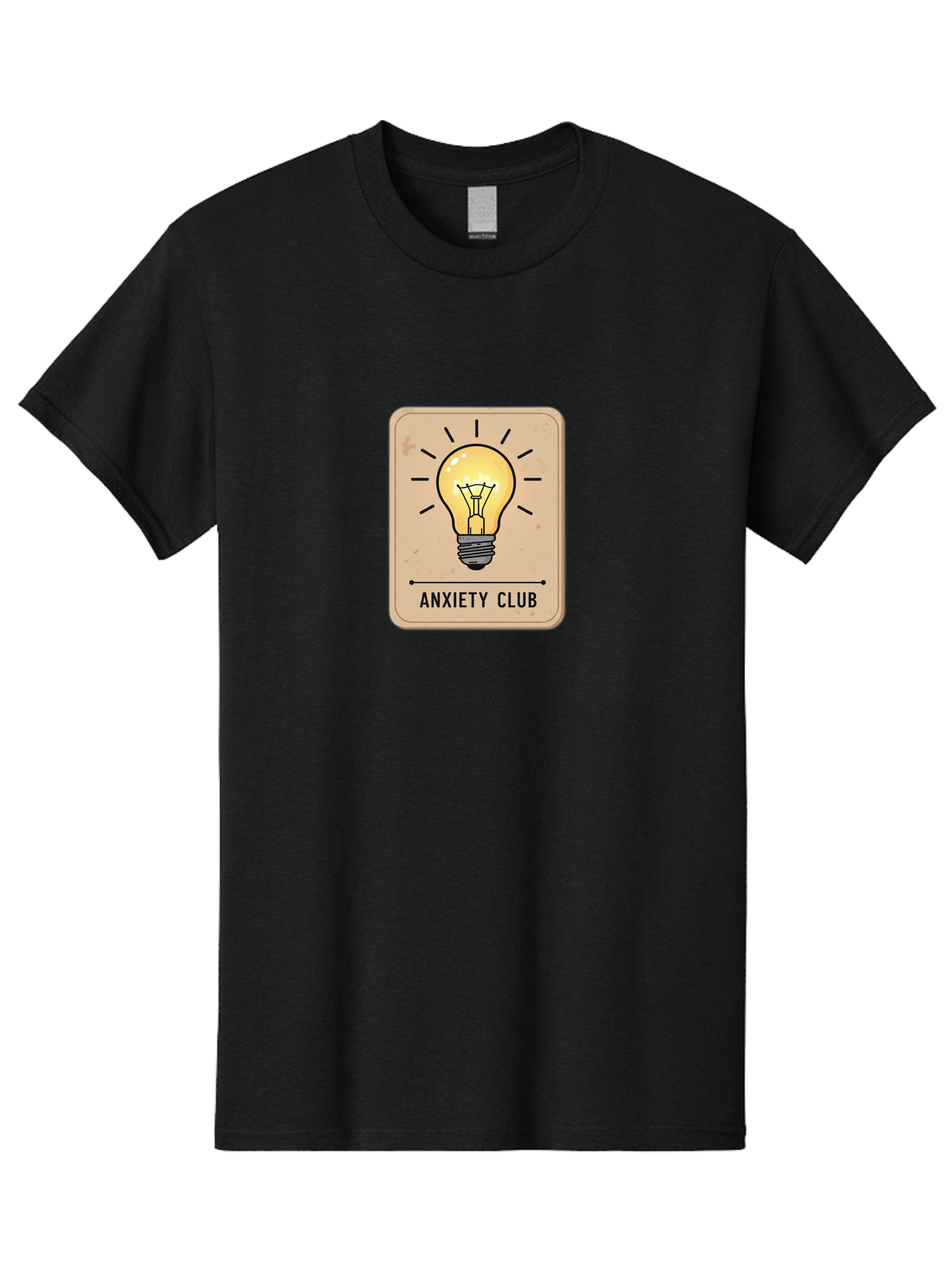 Anxiety-Club-3 Men'S Graphic Tee, 100% Cotton, Comfortable Casual Summer Wear, Machine Washable, Vintage Camera, Old Camera, Antique Camera, Black Camera, Classic Photography, Photography Equipment, Nostalgic Device, Film Camera, Camera Art Bao072