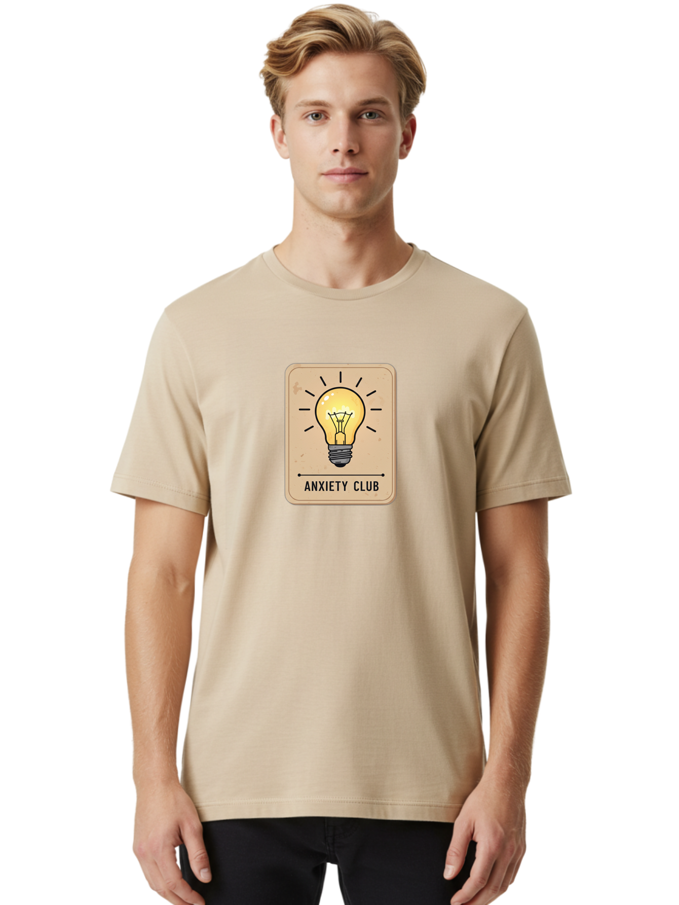 Anxiety-Club-3 Men'S Graphic Tee, 100% Cotton, Comfortable Casual Summer Wear, Machine Washable, Vintage Camera, Old Camera, Antique Camera, Black Camera, Classic Photography, Photography Equipment, Nostalgic Device, Film Camera, Camera Art Bao072