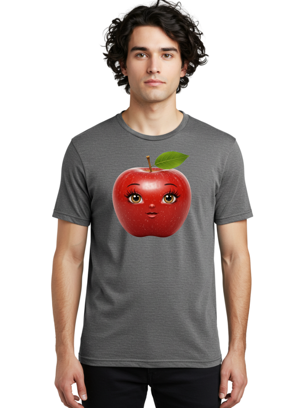 Apple Men'S Graphic Tee, 100% Cotton, Comfortable Casual Summer Wear, Machine Washable, Vintage Camera, Old Camera, Antique Camera, Black Camera, Classic Photography, Photography Equipment, Nostalgic Device, Film Camera, Camera Art Bao075