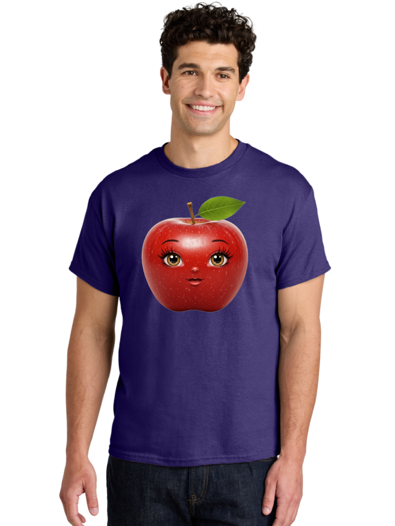 Apple Men'S Graphic Tee, 100% Cotton, Comfortable Casual Summer Wear, Machine Washable, Vintage Camera, Old Camera, Antique Camera, Black Camera, Classic Photography, Photography Equipment, Nostalgic Device, Film Camera, Camera Art Bao075