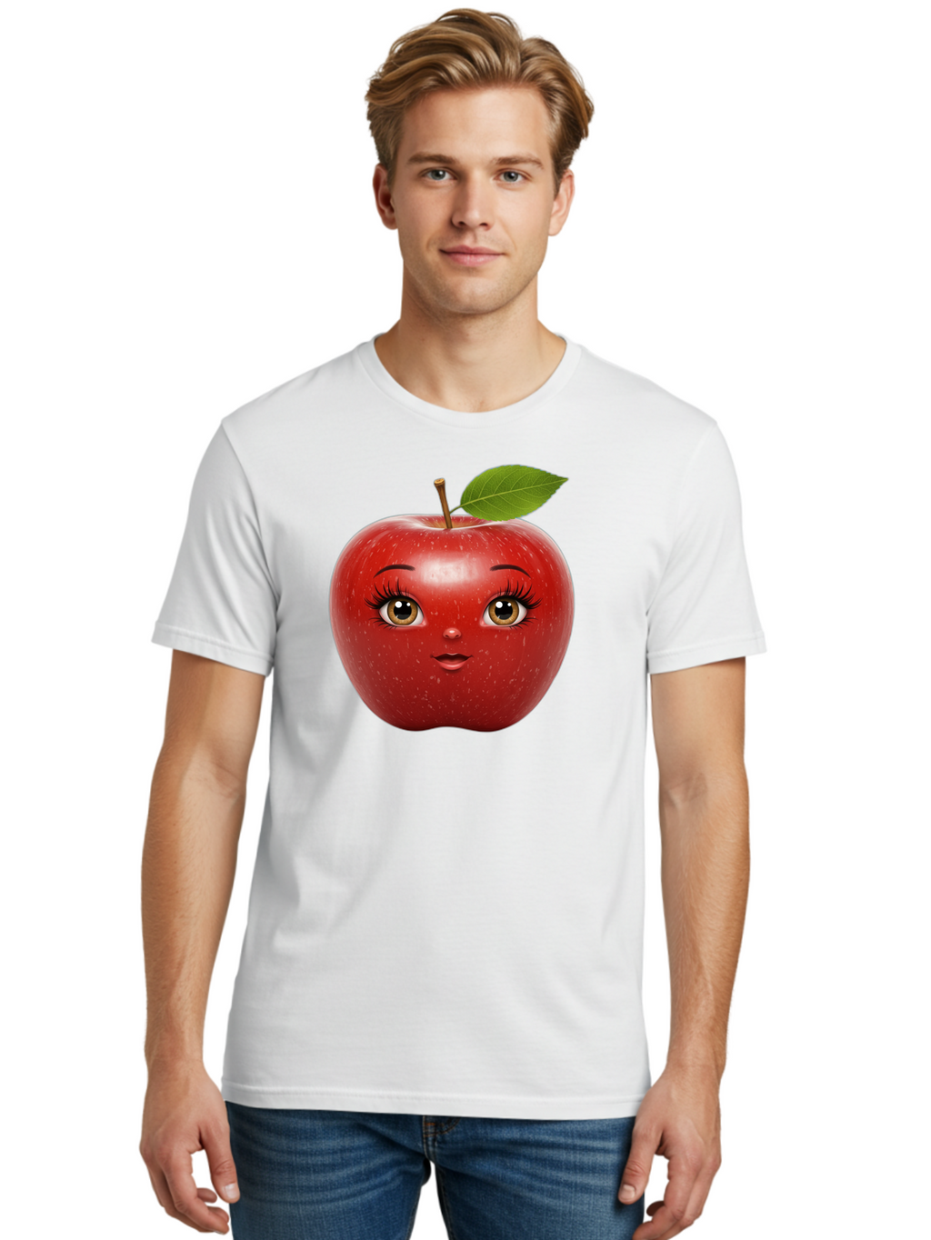 Apple Men'S Graphic Tee, 100% Cotton, Comfortable Casual Summer Wear, Machine Washable, Vintage Camera, Old Camera, Antique Camera, Black Camera, Classic Photography, Photography Equipment, Nostalgic Device, Film Camera, Camera Art Bao075