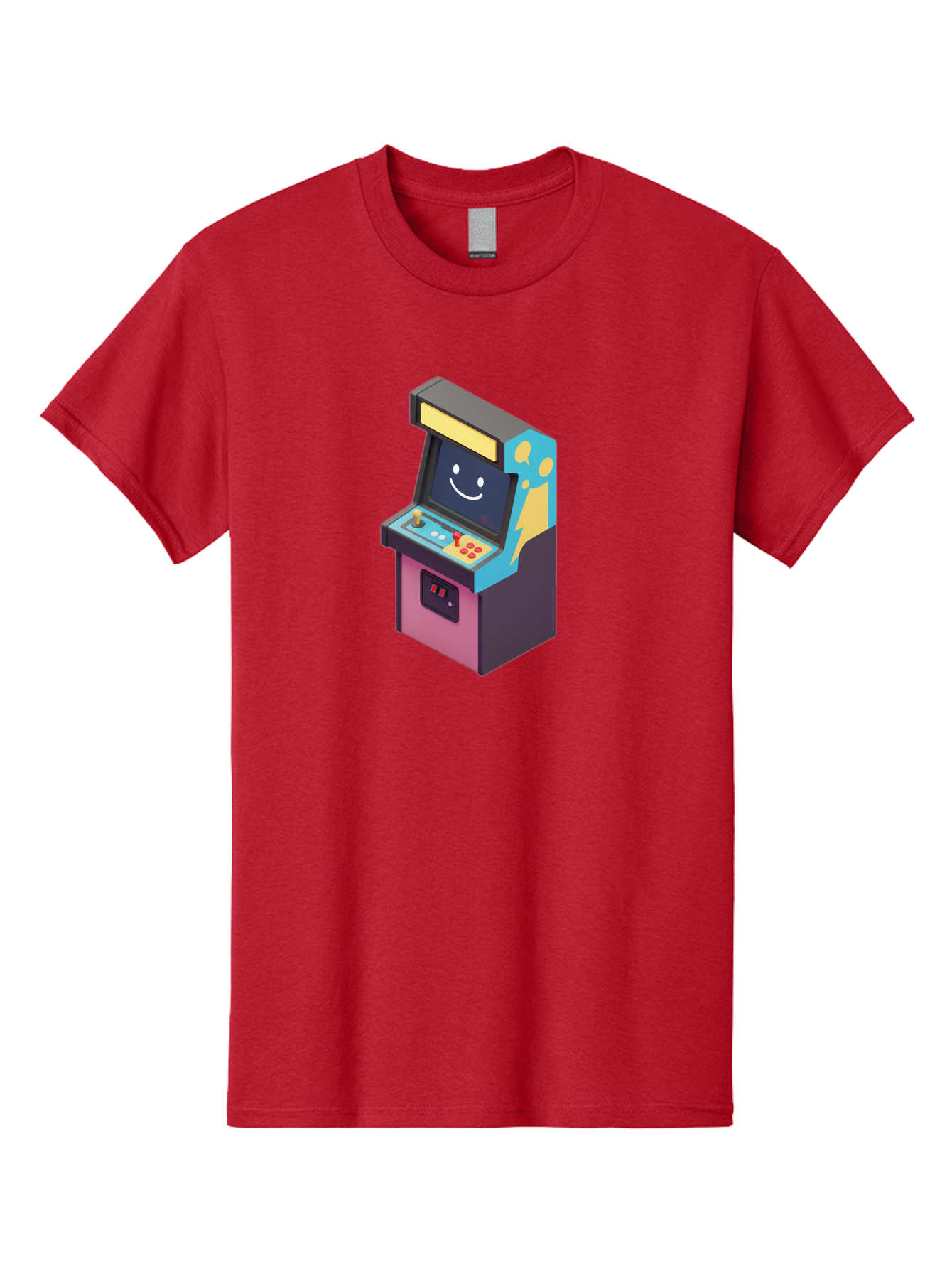 Arcade-Machine-1 Men'S Graphic Tee, 100% Cotton, Comfortable Casual Summer Wear, Machine Washable, Vintage Camera, Old Camera, Antique Camera, Black Camera, Classic Photography, Photography Equipment, Nostalgic Device, Film Camera, Camera Art Bao076