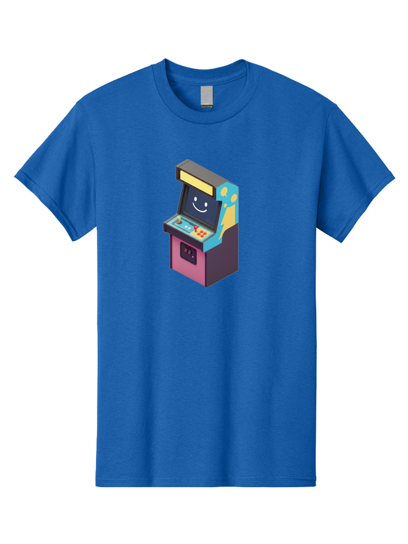 Arcade-Machine-1 Men'S Graphic Tee, 100% Cotton, Comfortable Casual Summer Wear, Machine Washable, Vintage Camera, Old Camera, Antique Camera, Black Camera, Classic Photography, Photography Equipment, Nostalgic Device, Film Camera, Camera Art Bao076