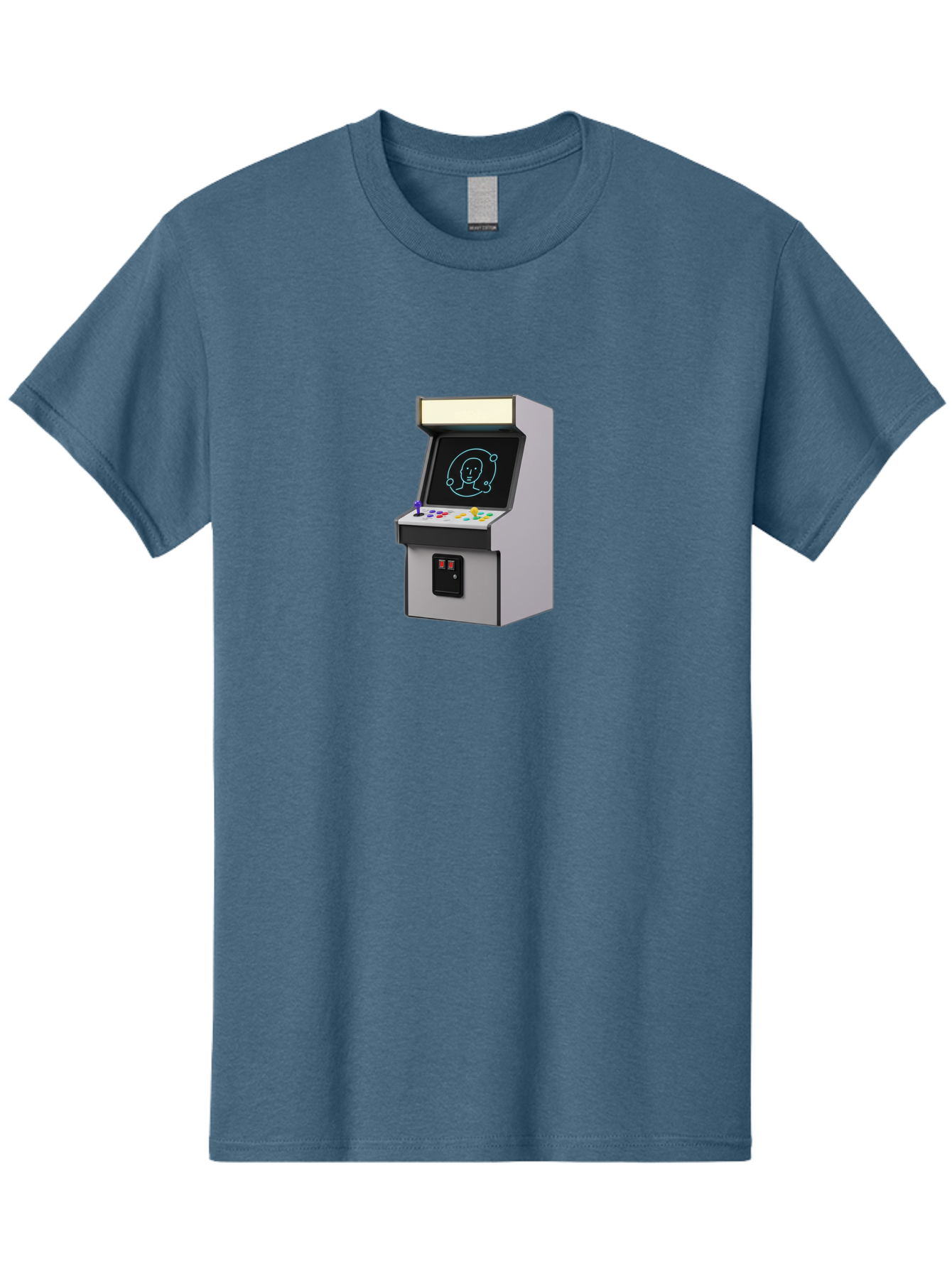 Arcade-Machine-2 Men'S Graphic Tee, 100% Cotton, Comfortable Casual Summer Wear, Machine Washable, Vintage Camera, Old Camera, Antique Camera, Black Camera, Classic Photography, Photography Equipment, Nostalgic Device, Film Camera, Camera Art Bao077