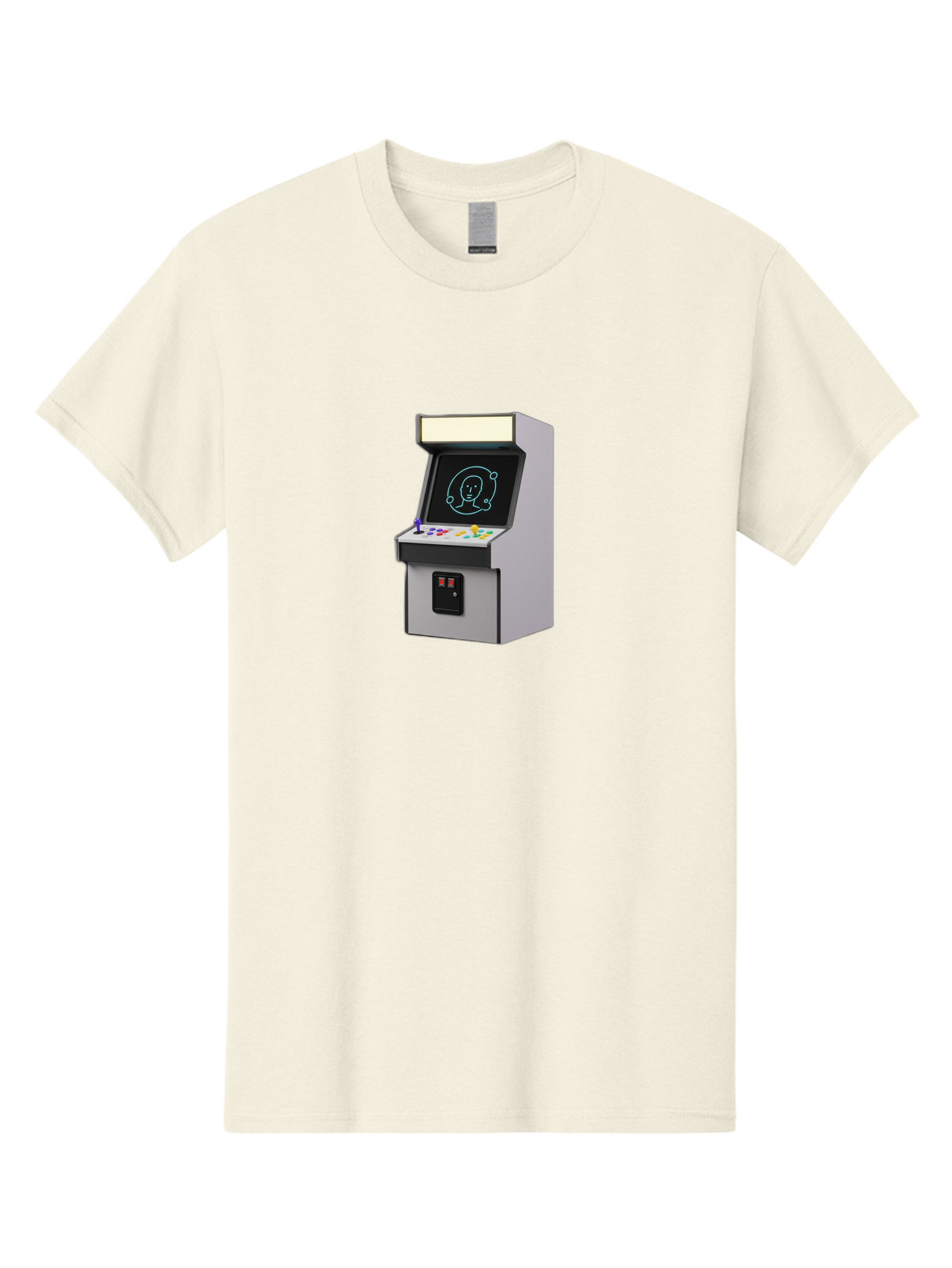 Arcade-Machine-2 Men'S Graphic Tee, 100% Cotton, Comfortable Casual Summer Wear, Machine Washable, Vintage Camera, Old Camera, Antique Camera, Black Camera, Classic Photography, Photography Equipment, Nostalgic Device, Film Camera, Camera Art Bao077