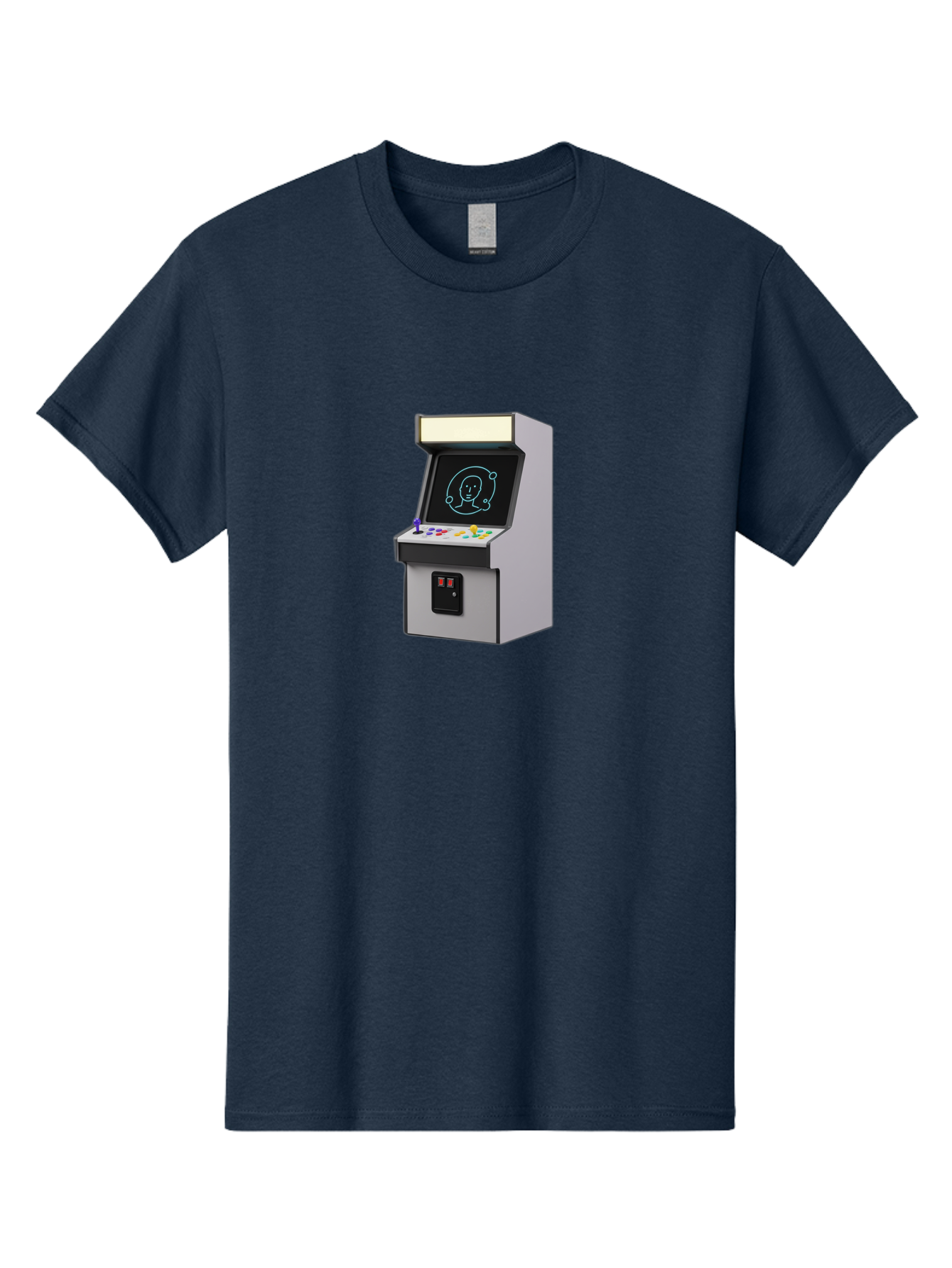 Arcade-Machine-2 Men'S Graphic Tee, 100% Cotton, Comfortable Casual Summer Wear, Machine Washable, Vintage Camera, Old Camera, Antique Camera, Black Camera, Classic Photography, Photography Equipment, Nostalgic Device, Film Camera, Camera Art Bao077