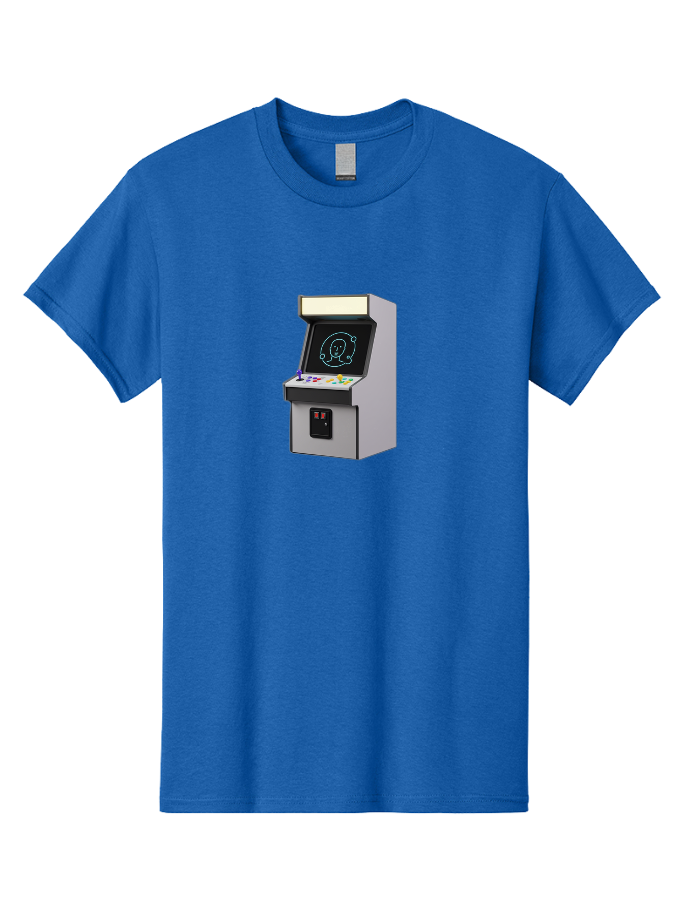 Arcade-Machine-2 Men'S Graphic Tee, 100% Cotton, Comfortable Casual Summer Wear, Machine Washable, Vintage Camera, Old Camera, Antique Camera, Black Camera, Classic Photography, Photography Equipment, Nostalgic Device, Film Camera, Camera Art Bao077