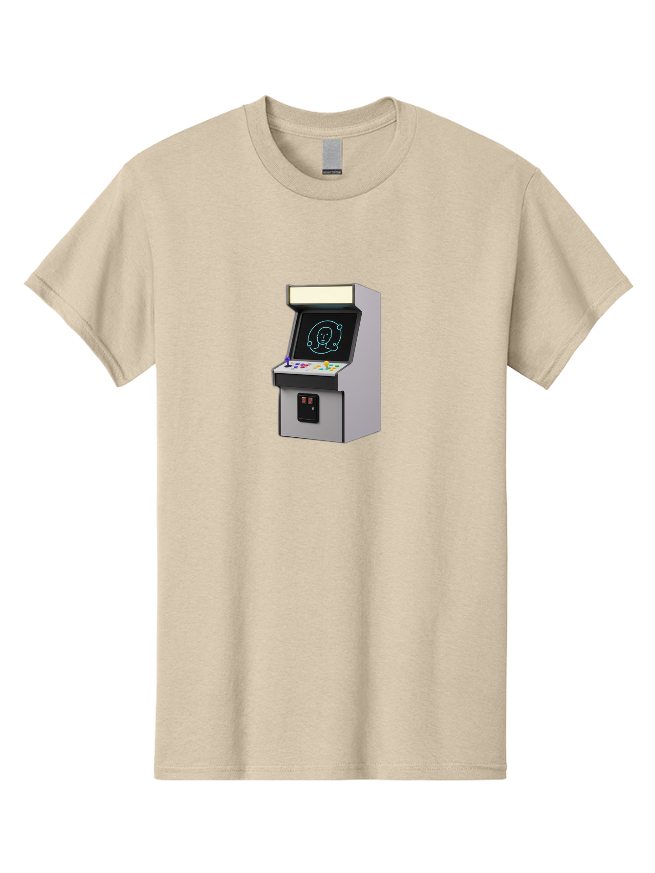 Arcade-Machine-2 Men'S Graphic Tee, 100% Cotton, Comfortable Casual Summer Wear, Machine Washable, Vintage Camera, Old Camera, Antique Camera, Black Camera, Classic Photography, Photography Equipment, Nostalgic Device, Film Camera, Camera Art Bao077
