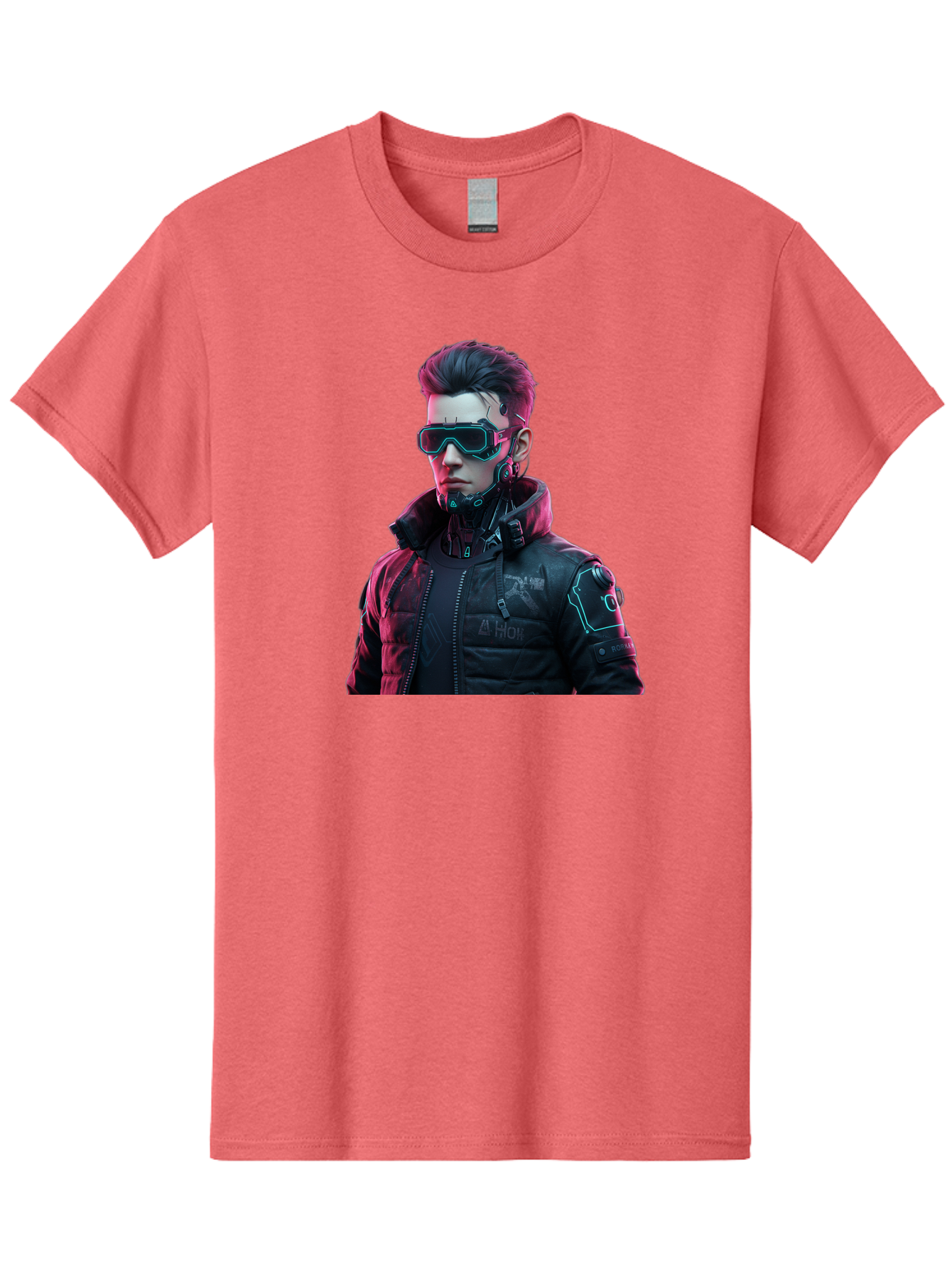 Arion-Cyberpunk-Character Men'S Graphic Tee, 100% Cotton, Comfortable Casual Summer Wear, Machine Washable, Vintage Camera, Old Camera, Antique Camera, Black Camera, Classic Photography, Photography Equipment, Nostalgic Device, Film Camera, Bao080