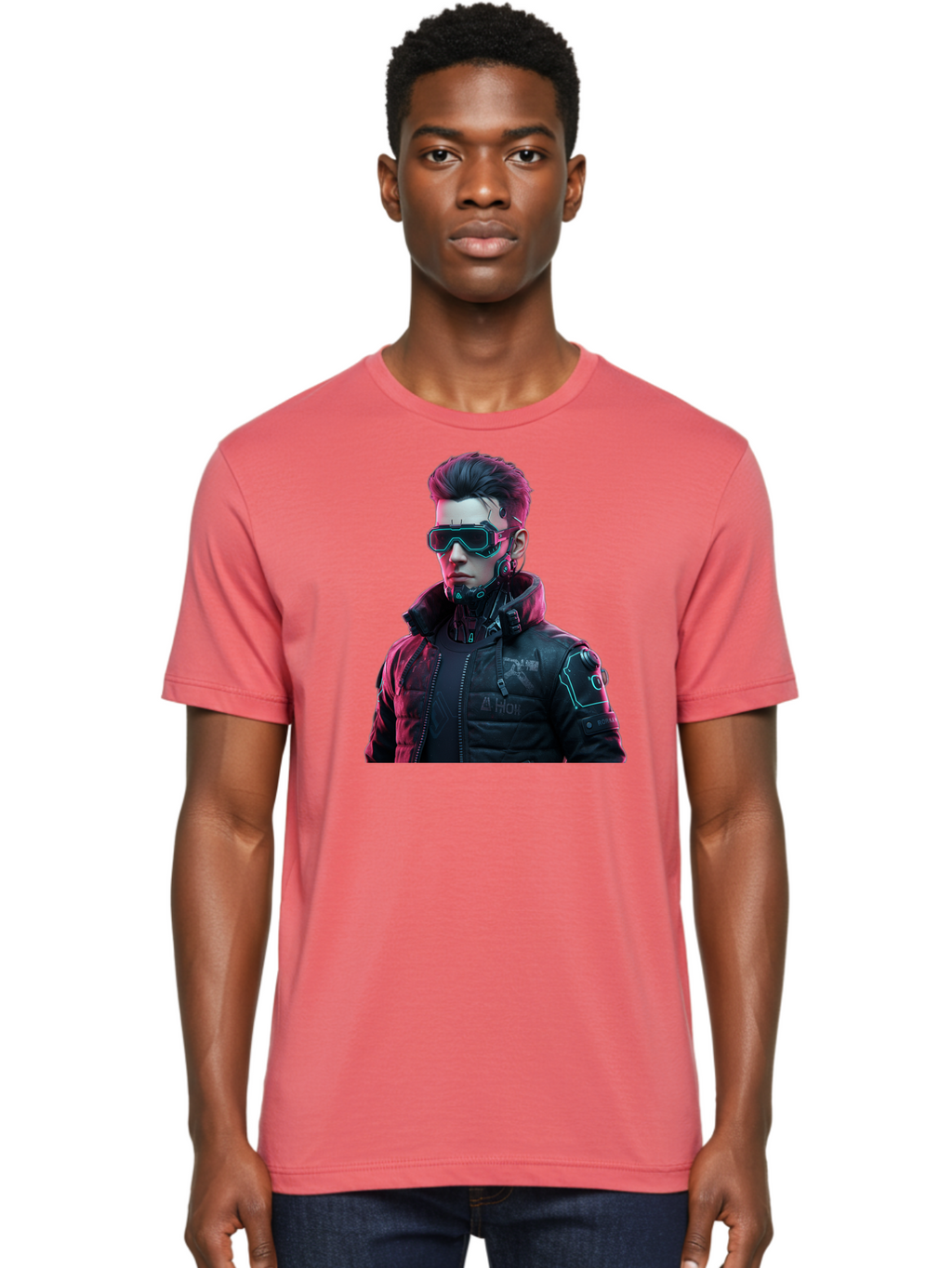 Arion-Cyberpunk-Character Men'S Graphic Tee, 100% Cotton, Comfortable Casual Summer Wear, Machine Washable, Vintage Camera, Old Camera, Antique Camera, Black Camera, Classic Photography, Photography Equipment, Nostalgic Device, Film Camera, Bao080