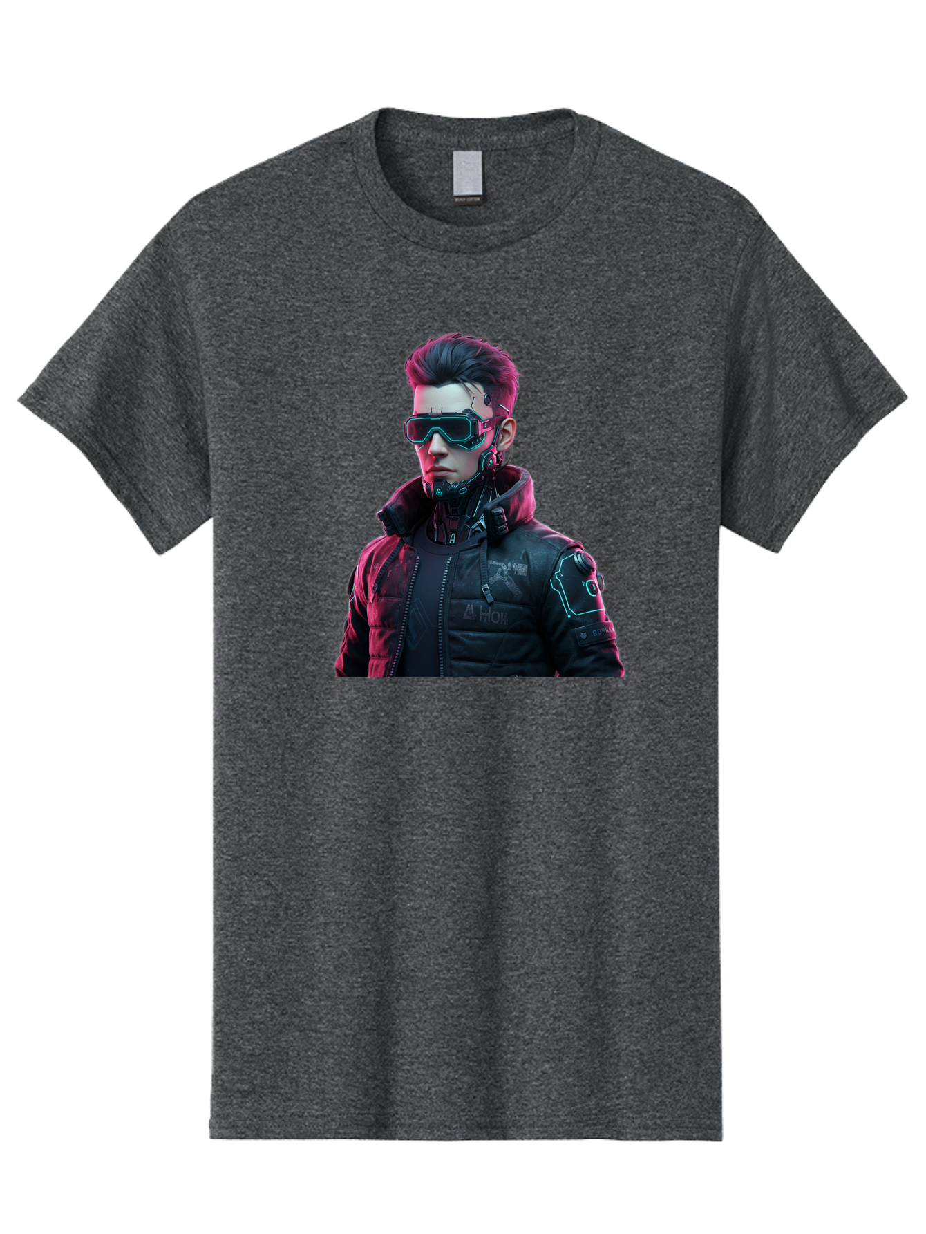 Arion-Cyberpunk-Character Men'S Graphic Tee, 100% Cotton, Comfortable Casual Summer Wear, Machine Washable, Vintage Camera, Old Camera, Antique Camera, Black Camera, Classic Photography, Photography Equipment, Nostalgic Device, Film Camera, Bao080