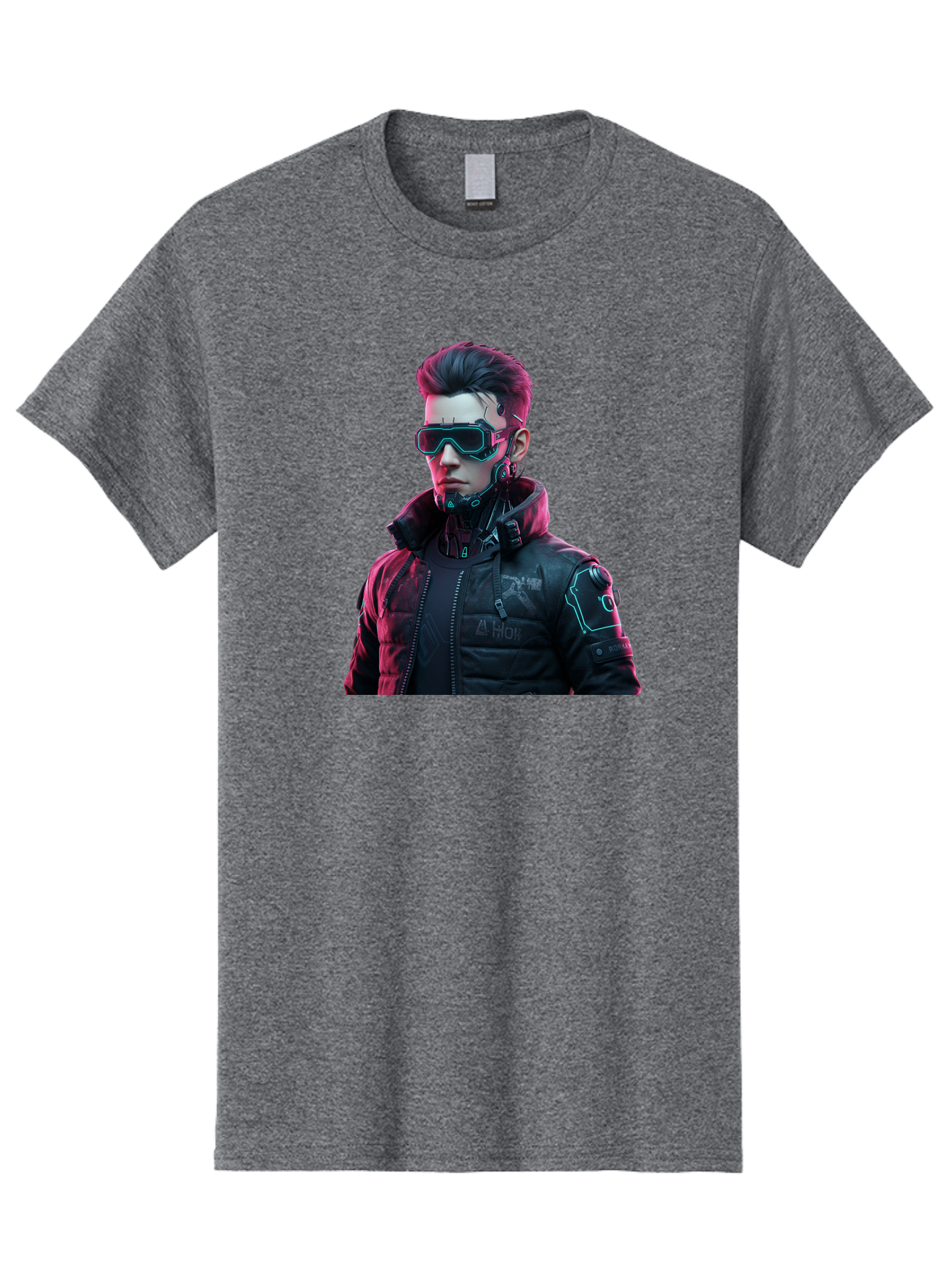 Arion-Cyberpunk-Character Men'S Graphic Tee, 100% Cotton, Comfortable Casual Summer Wear, Machine Washable, Vintage Camera, Old Camera, Antique Camera, Black Camera, Classic Photography, Photography Equipment, Nostalgic Device, Film Camera, Bao080