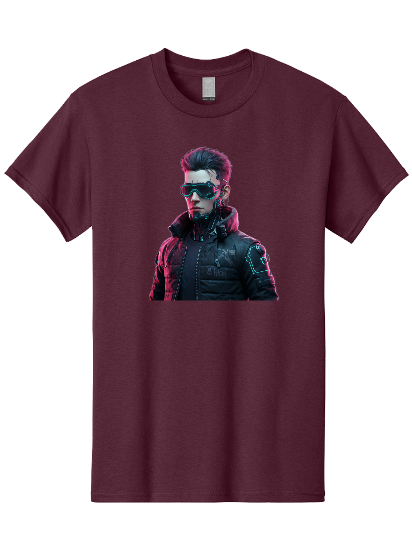 Arion-Cyberpunk-Character Men'S Graphic Tee, 100% Cotton, Comfortable Casual Summer Wear, Machine Washable, Vintage Camera, Old Camera, Antique Camera, Black Camera, Classic Photography, Photography Equipment, Nostalgic Device, Film Camera, Bao080
