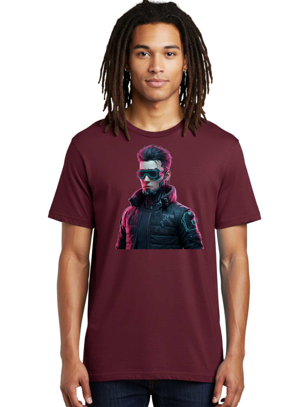 Arion-Cyberpunk-Character Men'S Graphic Tee, 100% Cotton, Comfortable Casual Summer Wear, Machine Washable, Vintage Camera, Old Camera, Antique Camera, Black Camera, Classic Photography, Photography Equipment, Nostalgic Device, Film Camera, Bao080