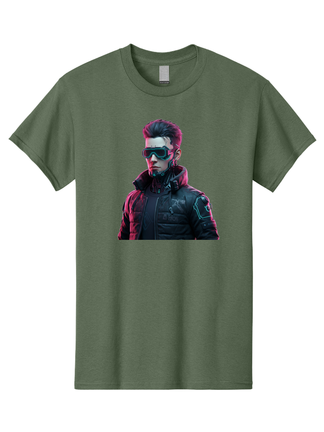 Arion-Cyberpunk-Character Men'S Graphic Tee, 100% Cotton, Comfortable Casual Summer Wear, Machine Washable, Vintage Camera, Old Camera, Antique Camera, Black Camera, Classic Photography, Photography Equipment, Nostalgic Device, Film Camera, Bao080