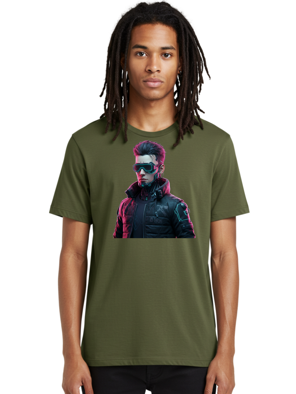 Arion-Cyberpunk-Character Men'S Graphic Tee, 100% Cotton, Comfortable Casual Summer Wear, Machine Washable, Vintage Camera, Old Camera, Antique Camera, Black Camera, Classic Photography, Photography Equipment, Nostalgic Device, Film Camera, Bao080