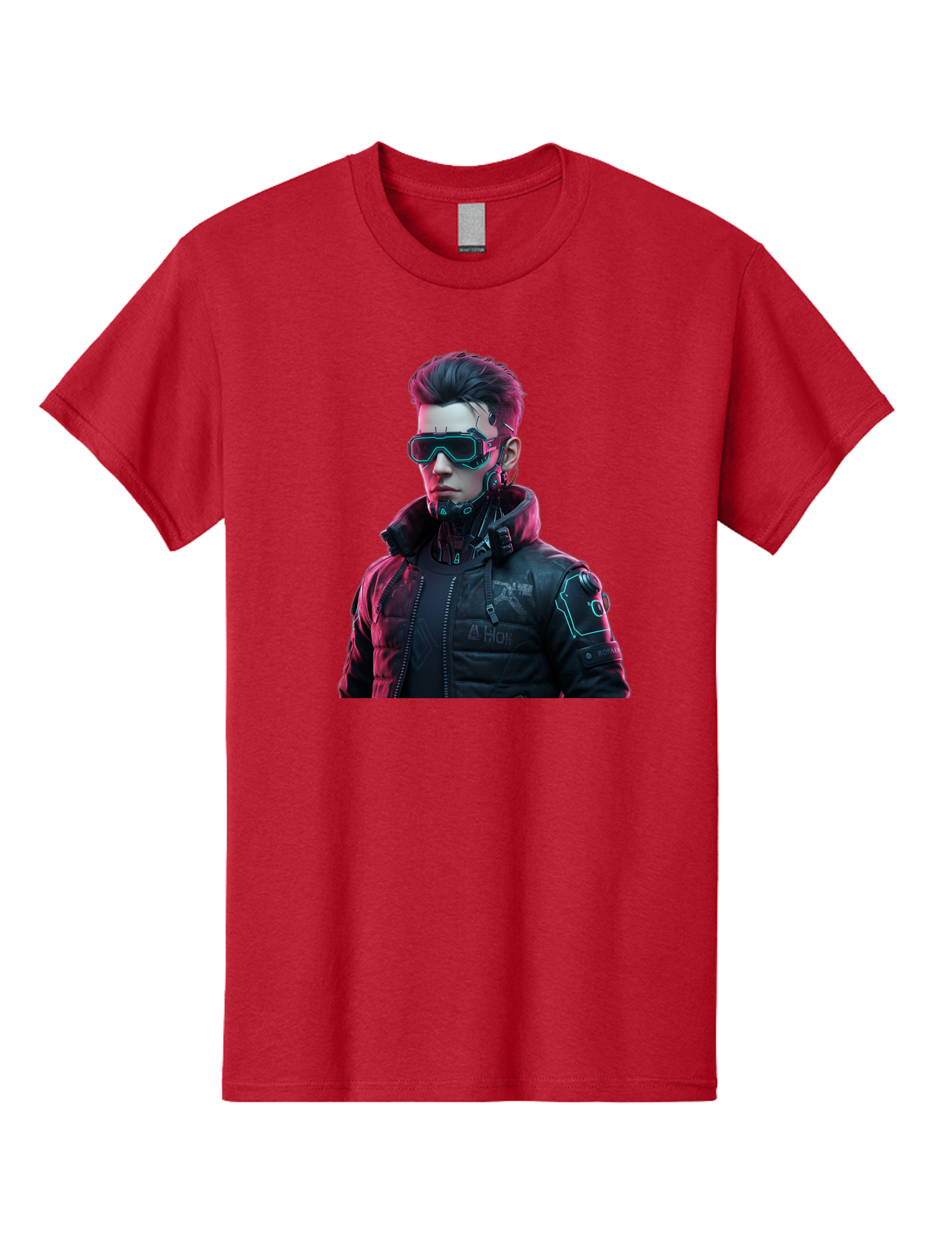 Arion-Cyberpunk-Character Men'S Graphic Tee, 100% Cotton, Comfortable Casual Summer Wear, Machine Washable, Vintage Camera, Old Camera, Antique Camera, Black Camera, Classic Photography, Photography Equipment, Nostalgic Device, Film Camera, Bao080