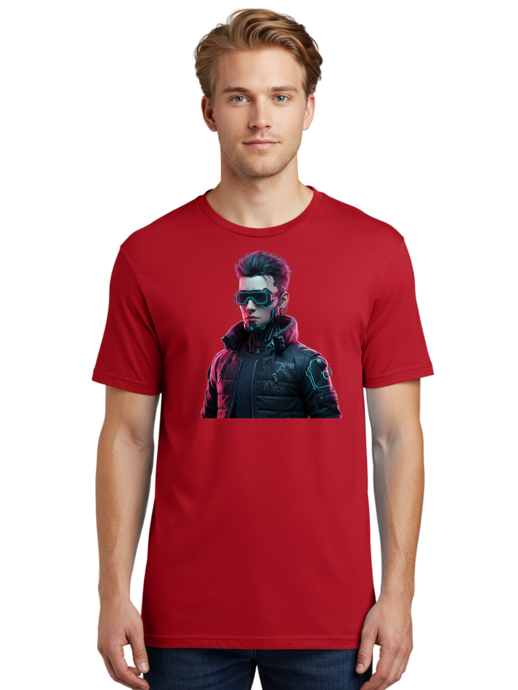 Arion-Cyberpunk-Character Men'S Graphic Tee, 100% Cotton, Comfortable Casual Summer Wear, Machine Washable, Vintage Camera, Old Camera, Antique Camera, Black Camera, Classic Photography, Photography Equipment, Nostalgic Device, Film Camera, Bao080