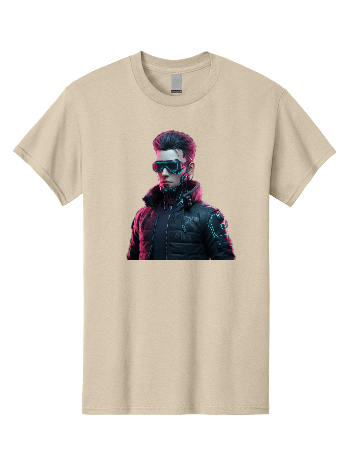 Arion-Cyberpunk-Character Men'S Graphic Tee, 100% Cotton, Comfortable Casual Summer Wear, Machine Washable, Vintage Camera, Old Camera, Antique Camera, Black Camera, Classic Photography, Photography Equipment, Nostalgic Device, Film Camera, Bao080