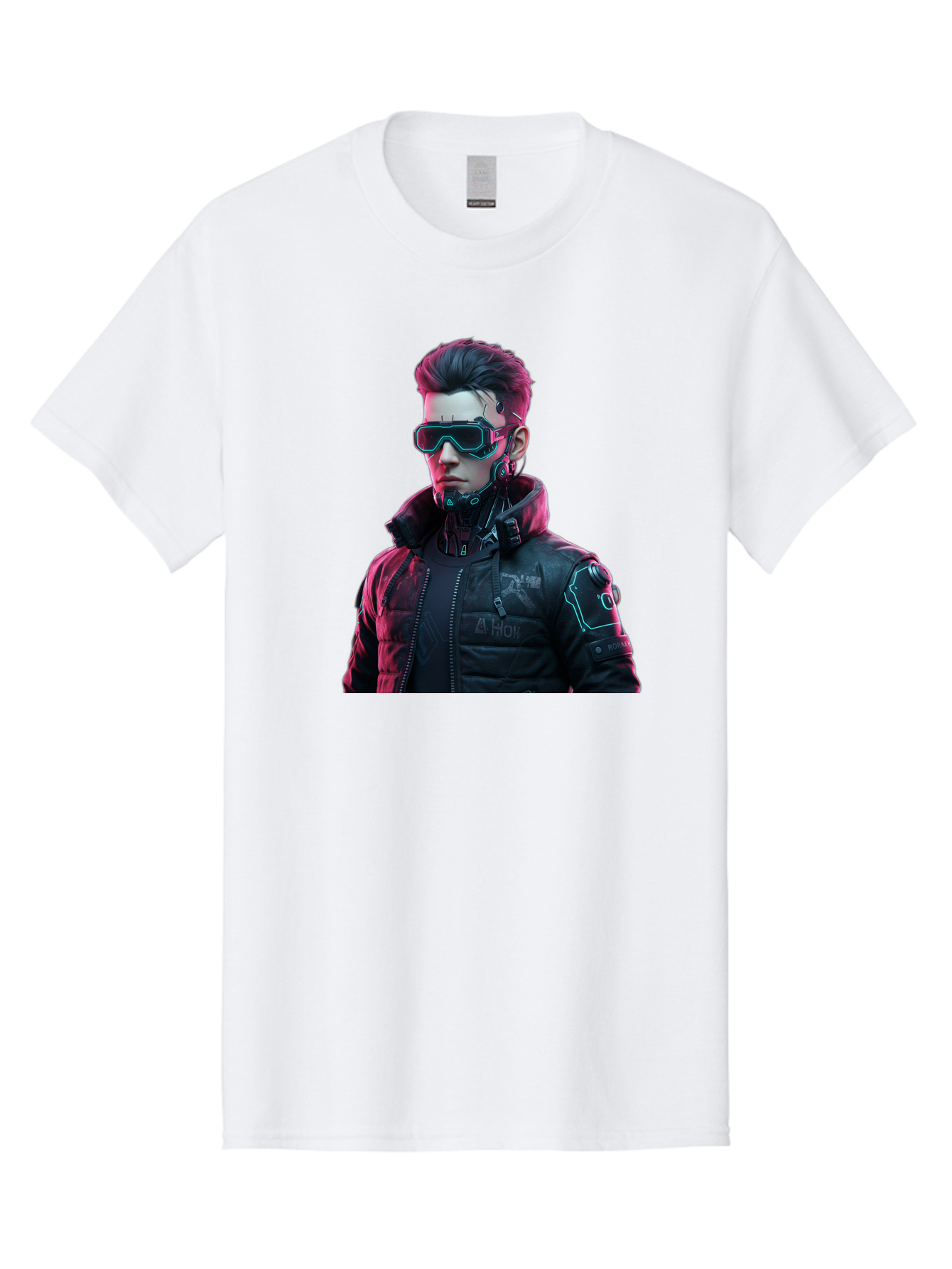 Arion-Cyberpunk-Character Men'S Graphic Tee, 100% Cotton, Comfortable Casual Summer Wear, Machine Washable, Vintage Camera, Old Camera, Antique Camera, Black Camera, Classic Photography, Photography Equipment, Nostalgic Device, Film Camera, Bao080