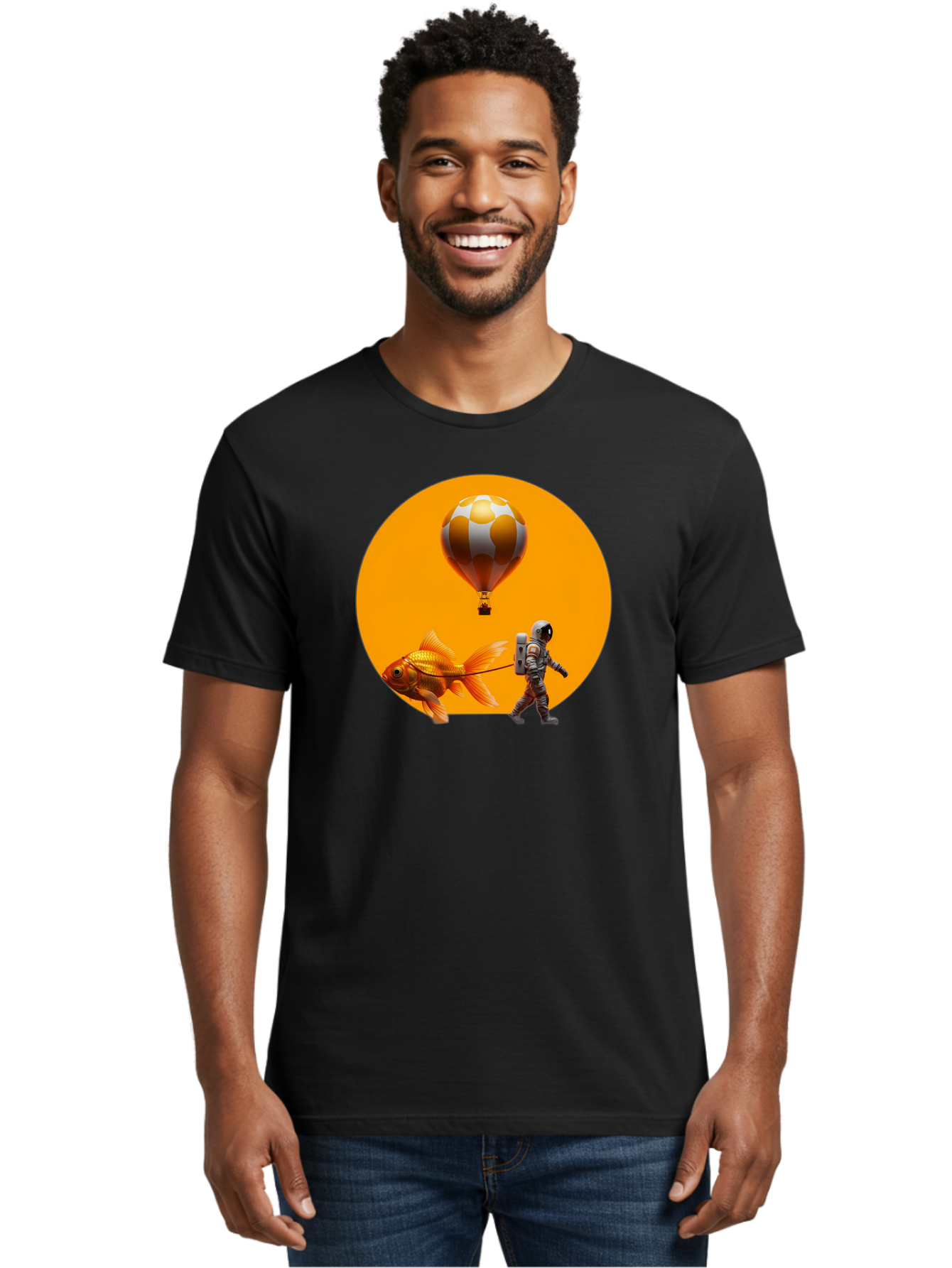 Astronaut-And-Goldfish Men'S Graphic Tee, 100% Cotton, Comfortable Casual Summer Wear, Machine Washable, Vintage Camera, Old Camera, Antique Camera, Black Camera, Classic Photography, Photography Equipment, Nostalgic Device, Film Camera, Bao081