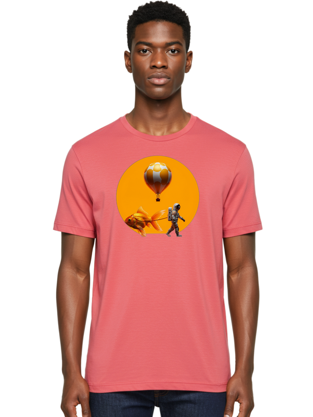 Astronaut-And-Goldfish Men'S Graphic Tee, 100% Cotton, Comfortable Casual Summer Wear, Machine Washable, Vintage Camera, Old Camera, Antique Camera, Black Camera, Classic Photography, Photography Equipment, Nostalgic Device, Film Camera, Bao081
