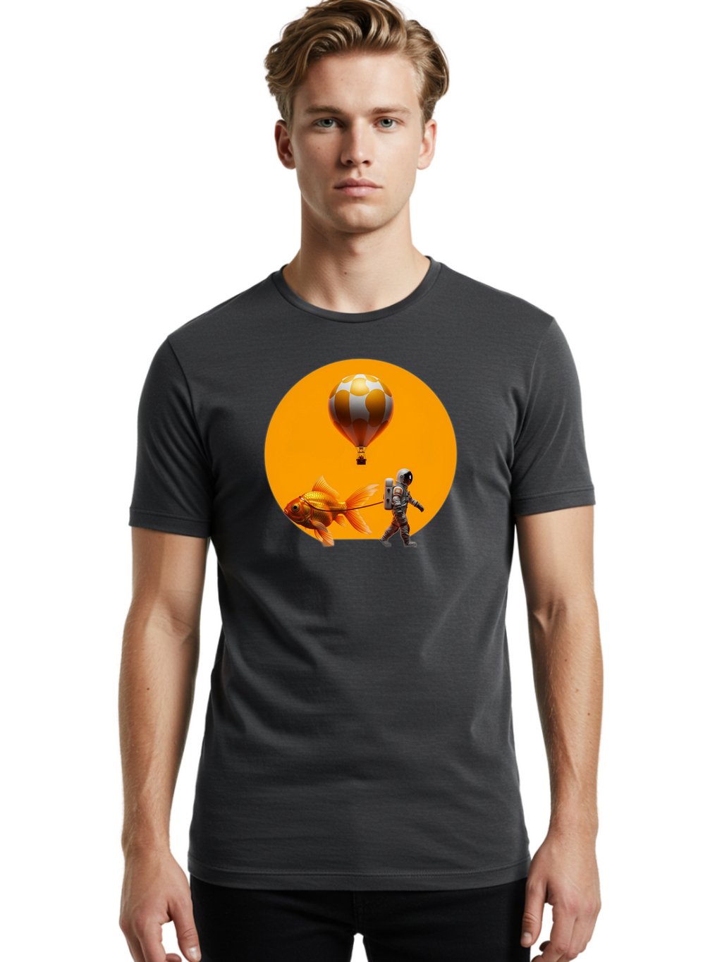 Astronaut-And-Goldfish Men'S Graphic Tee, 100% Cotton, Comfortable Casual Summer Wear, Machine Washable, Vintage Camera, Old Camera, Antique Camera, Black Camera, Classic Photography, Photography Equipment, Nostalgic Device, Film Camera, Bao081